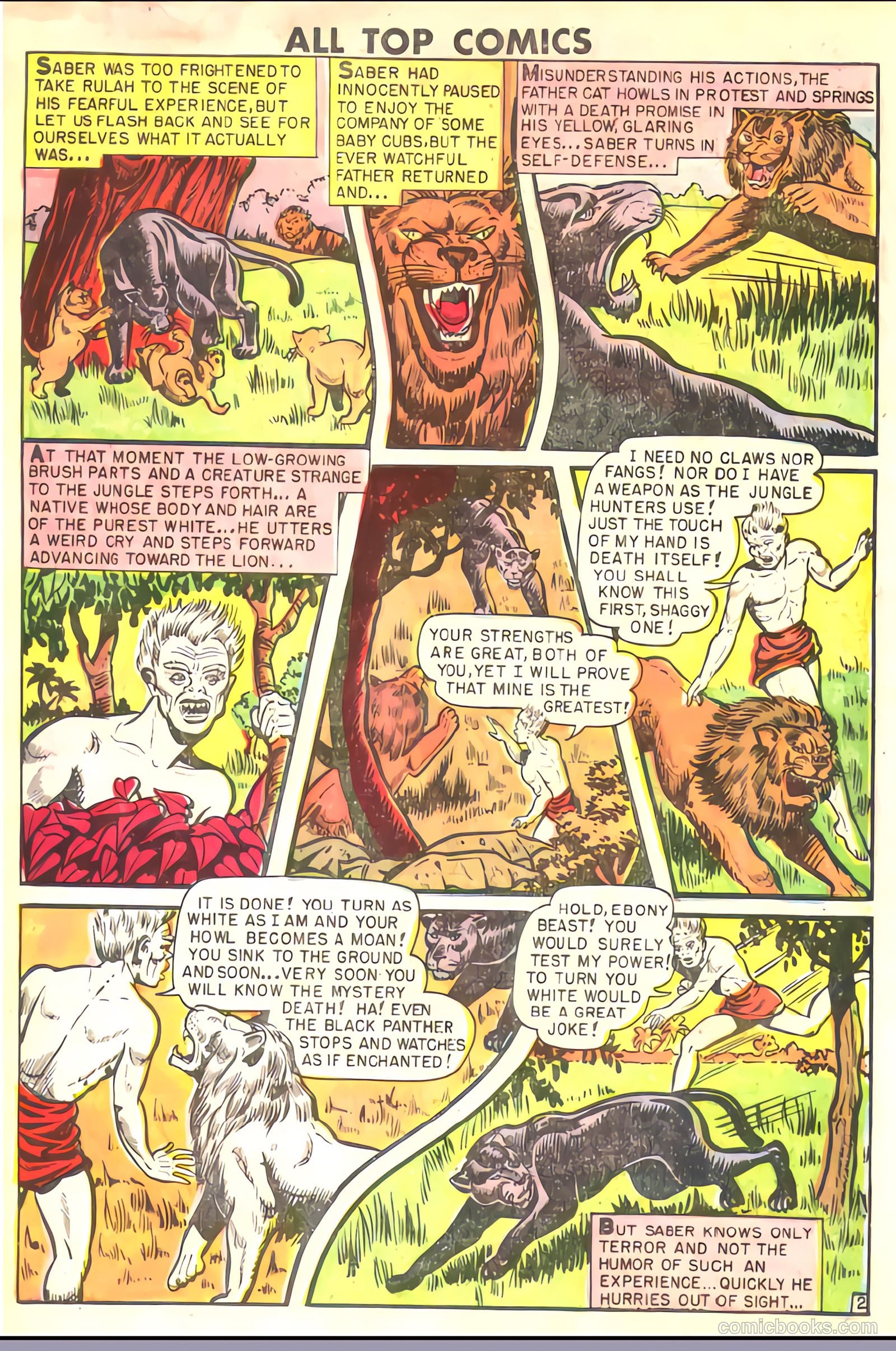 All Top Comics #14 (1948) — page 3 of 36