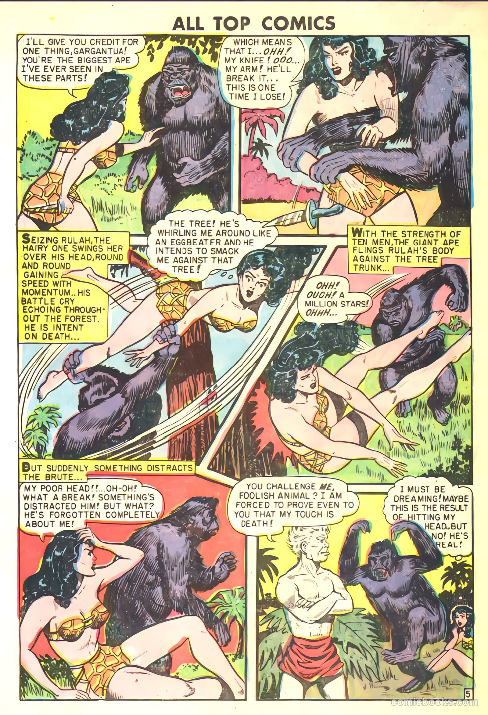 All Top Comics #14 (1948) — page 6 of 36