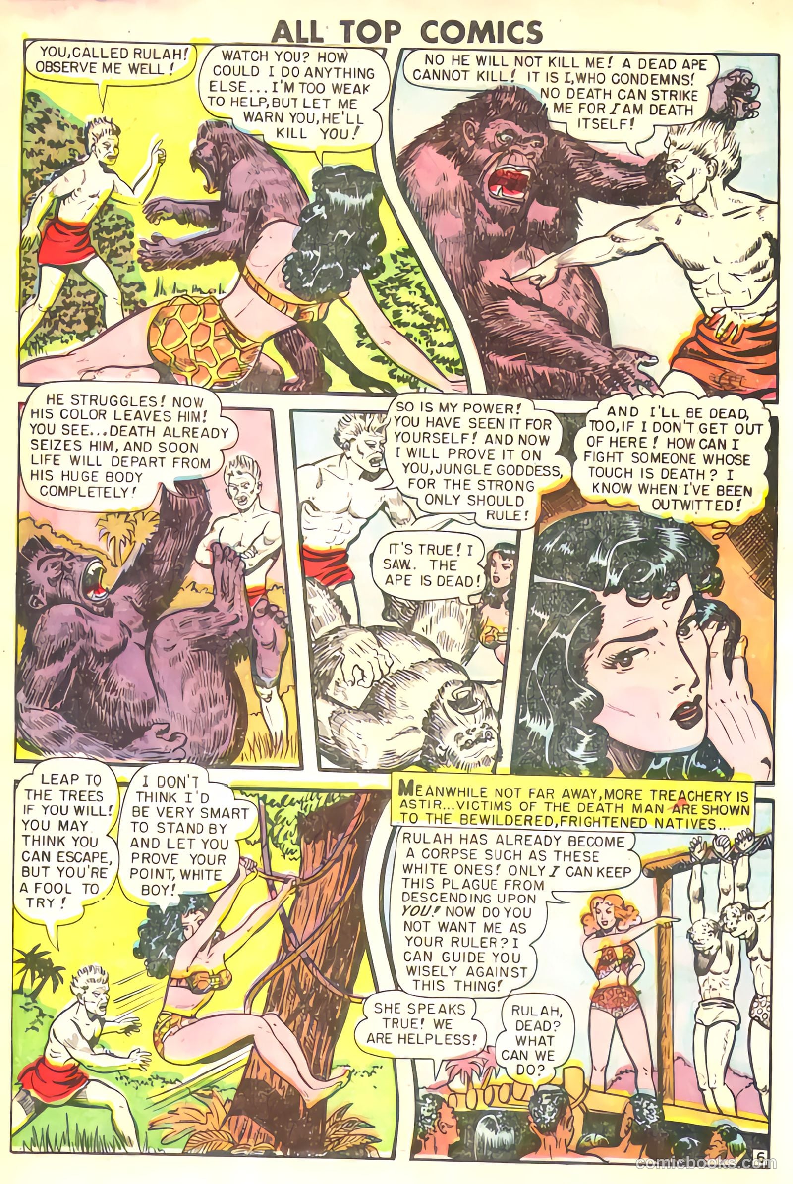 All Top Comics #14 (1948) — page 7 of 36