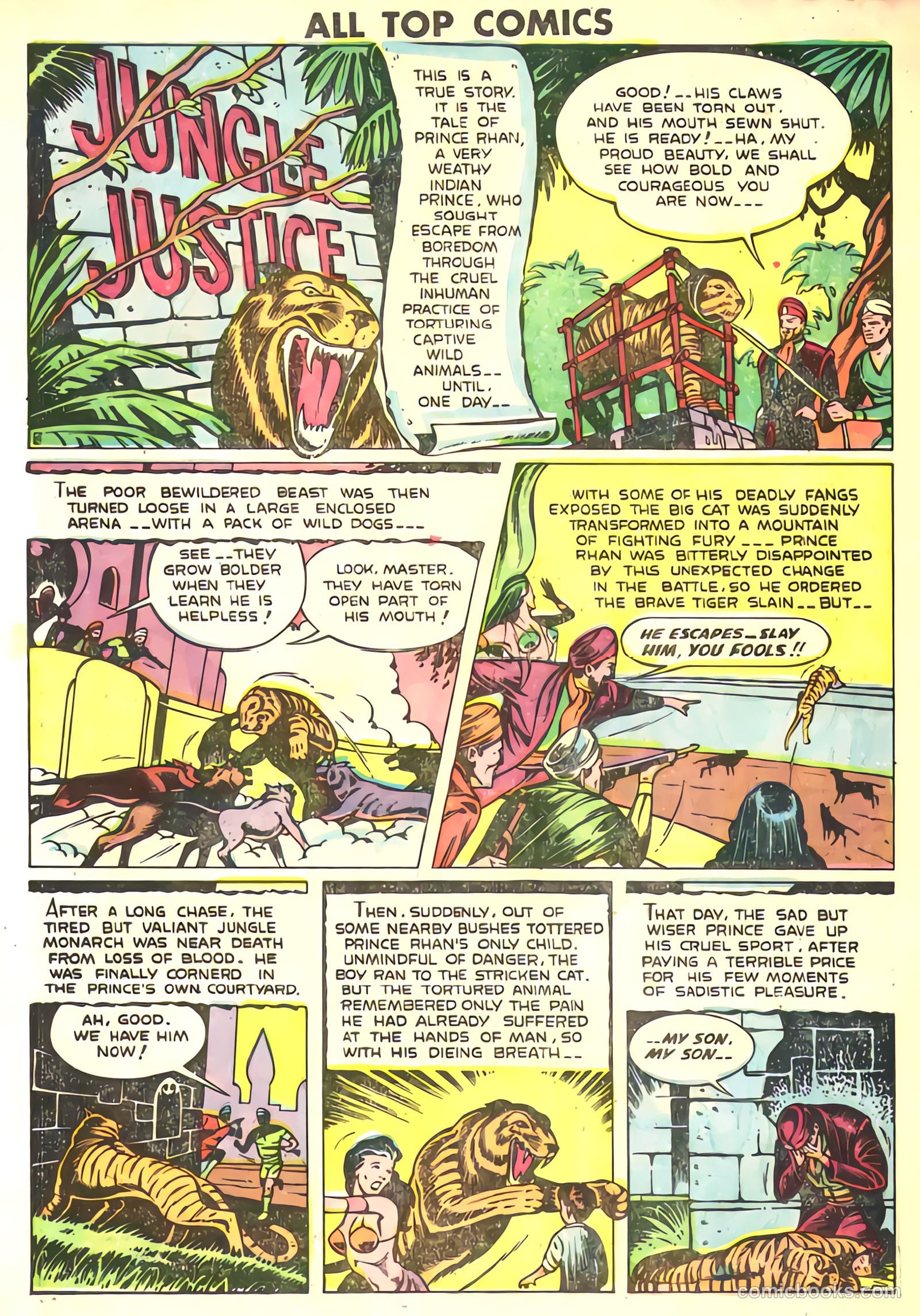 All Top Comics #14 (1948) — page 10 of 36