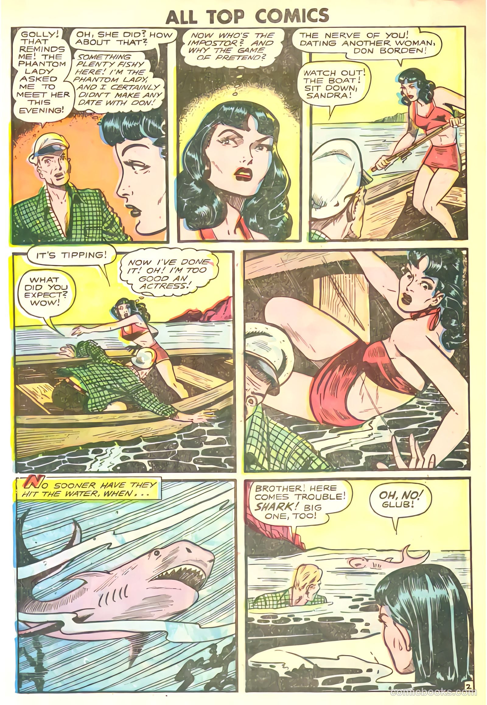 All Top Comics #14 (1948) — page 12 of 36
