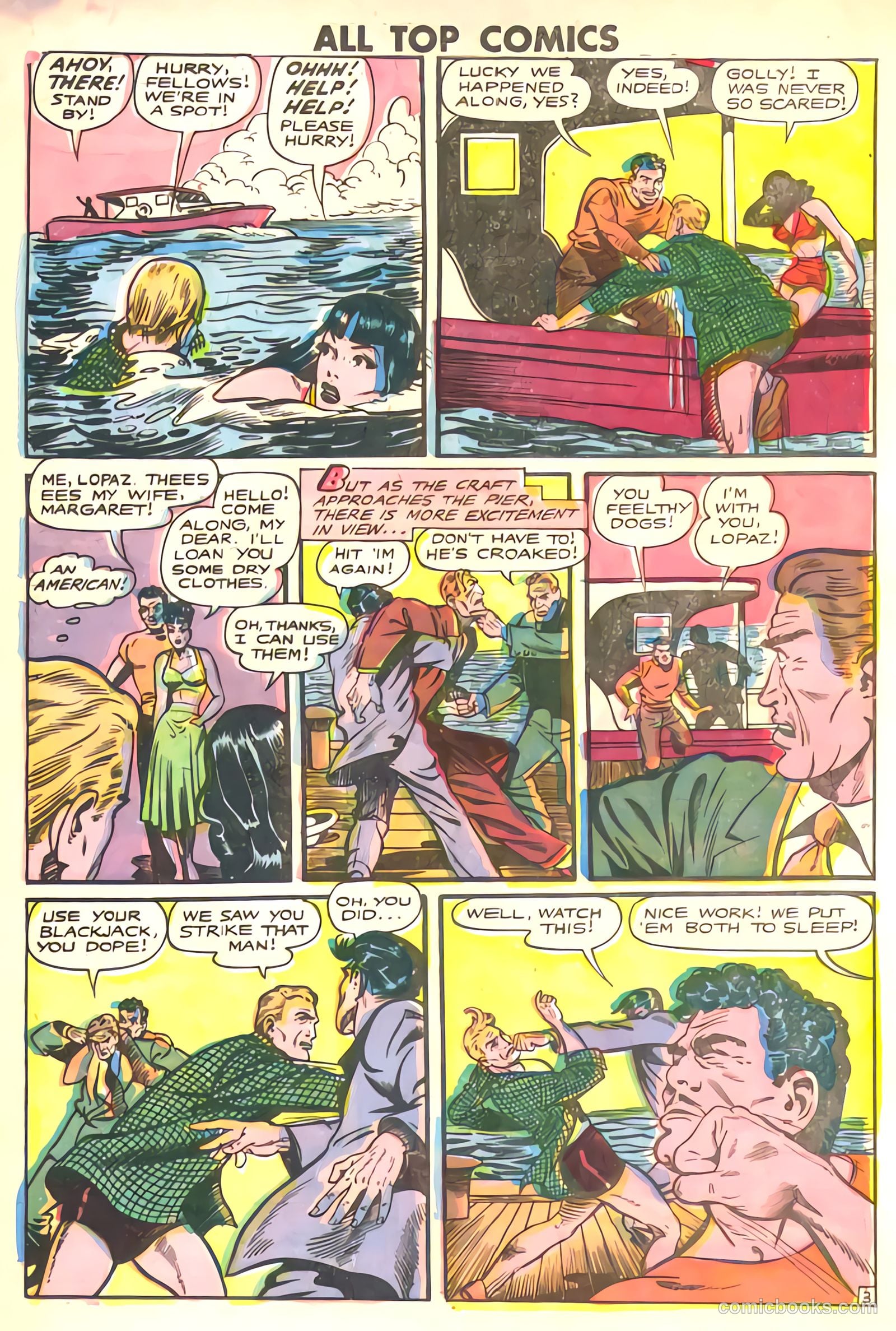 All Top Comics #14 (1948) — page 13 of 36
