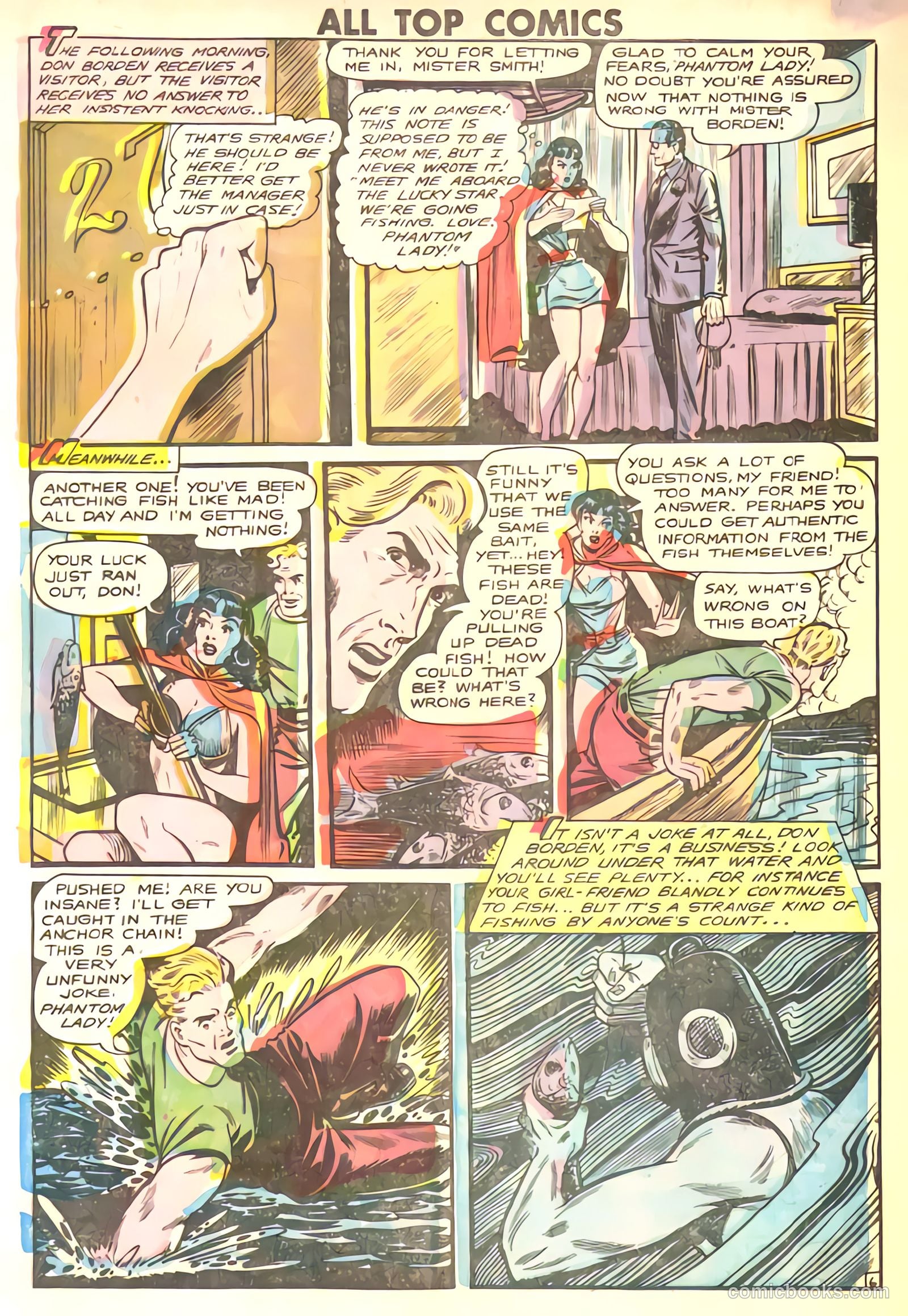All Top Comics #14 (1948) — page 16 of 36