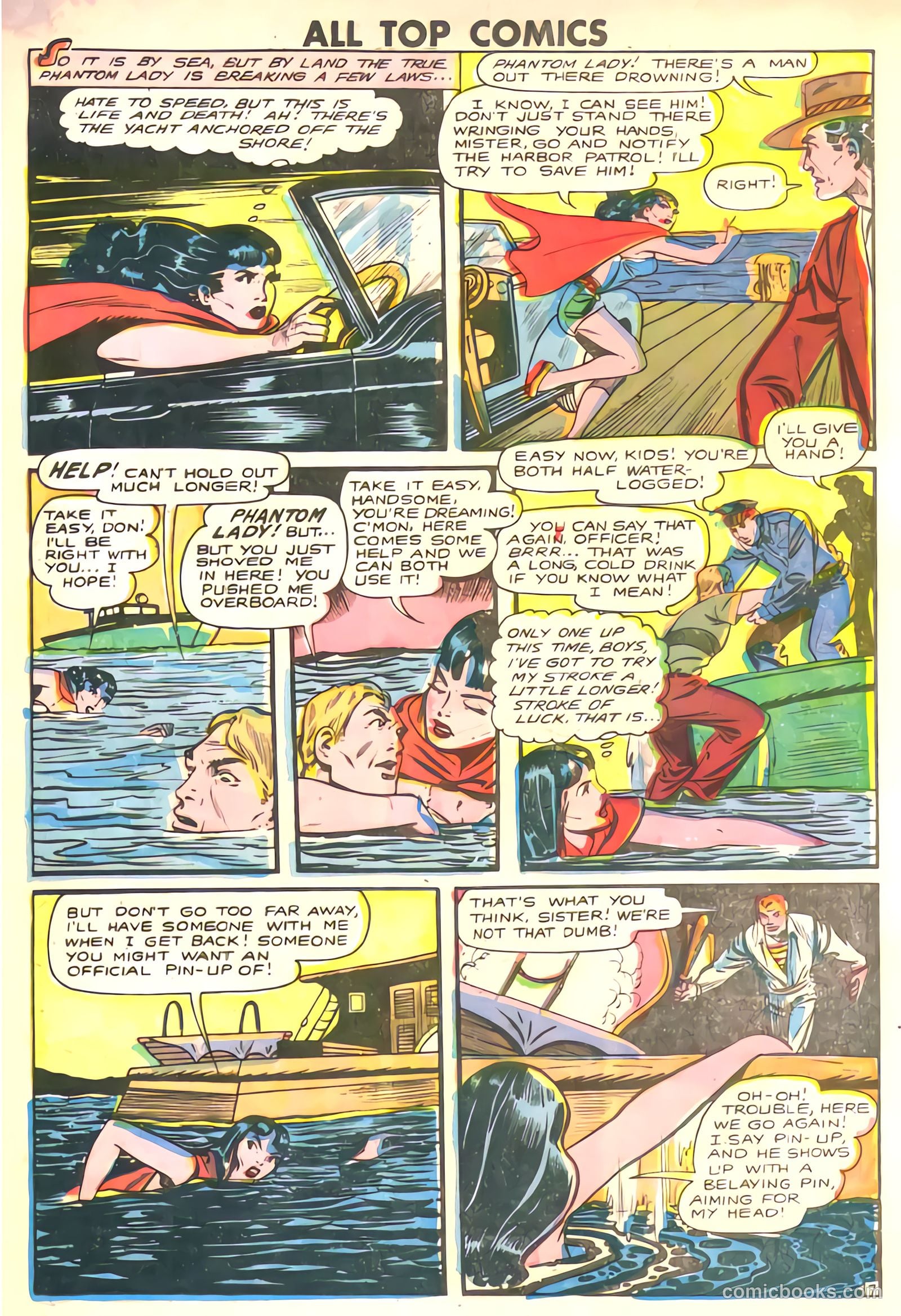 All Top Comics #14 (1948) — page 17 of 36