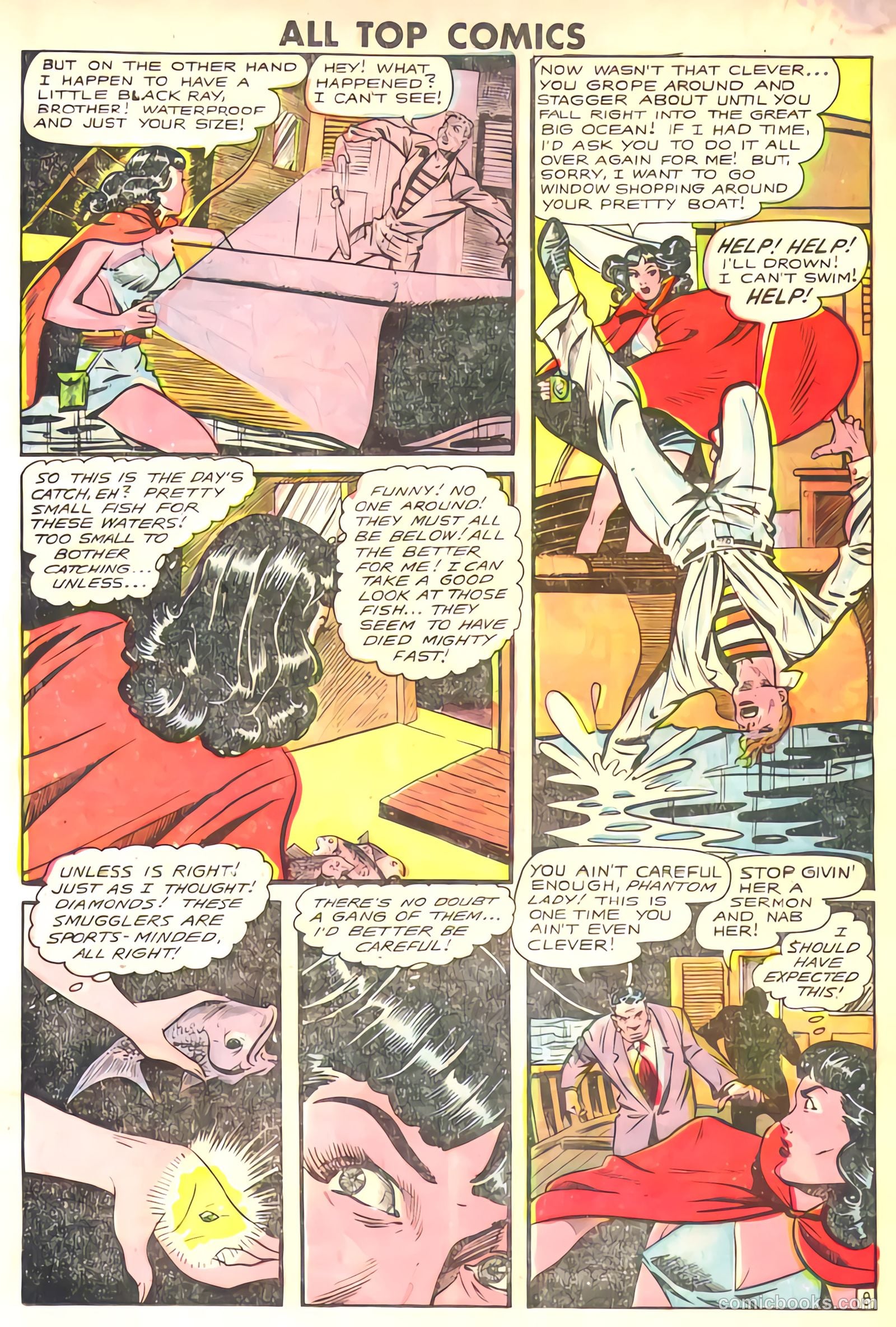 All Top Comics #14 (1948) — page 18 of 36