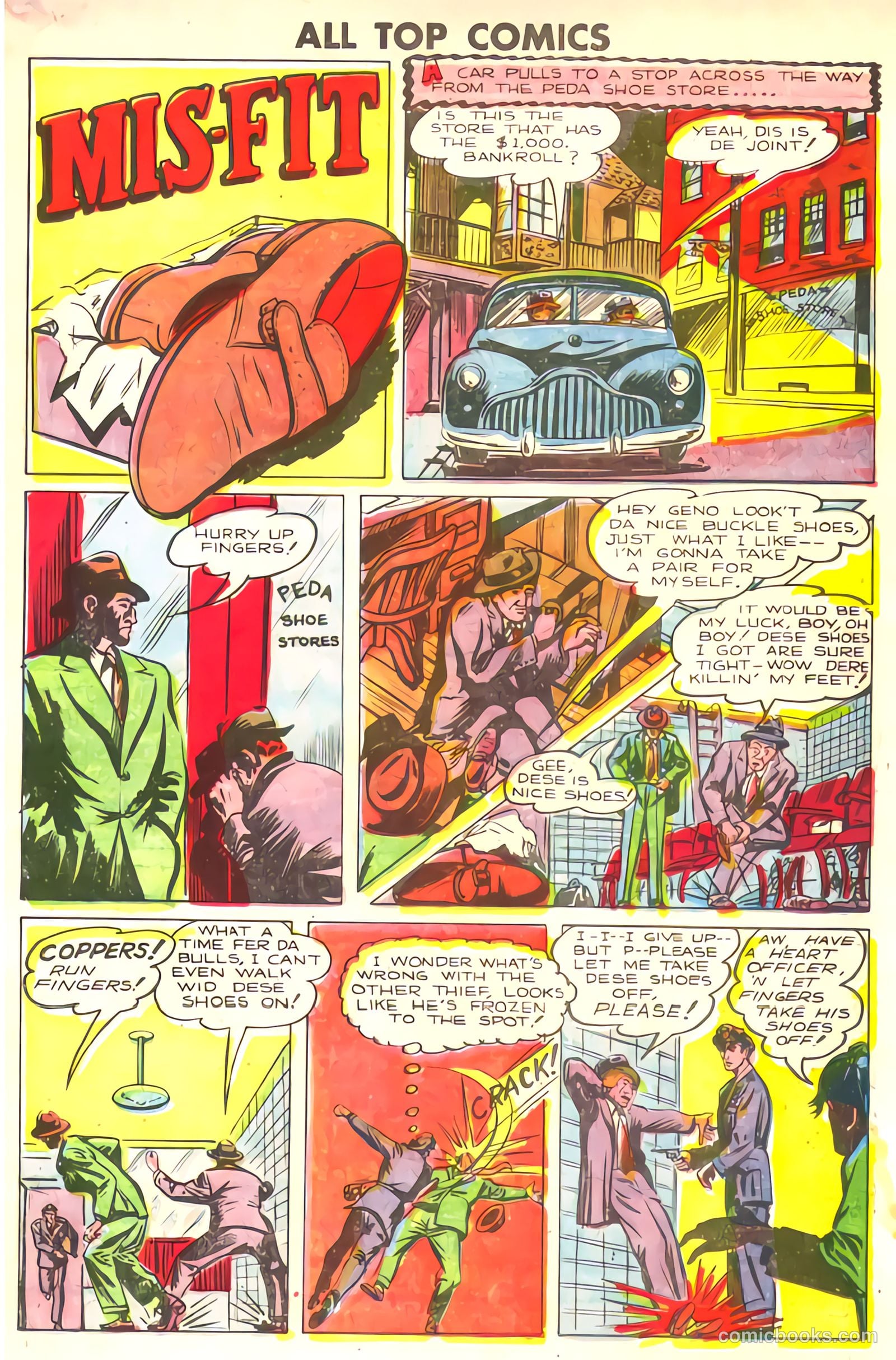 All Top Comics #14 (1948) — page 23 of 36
