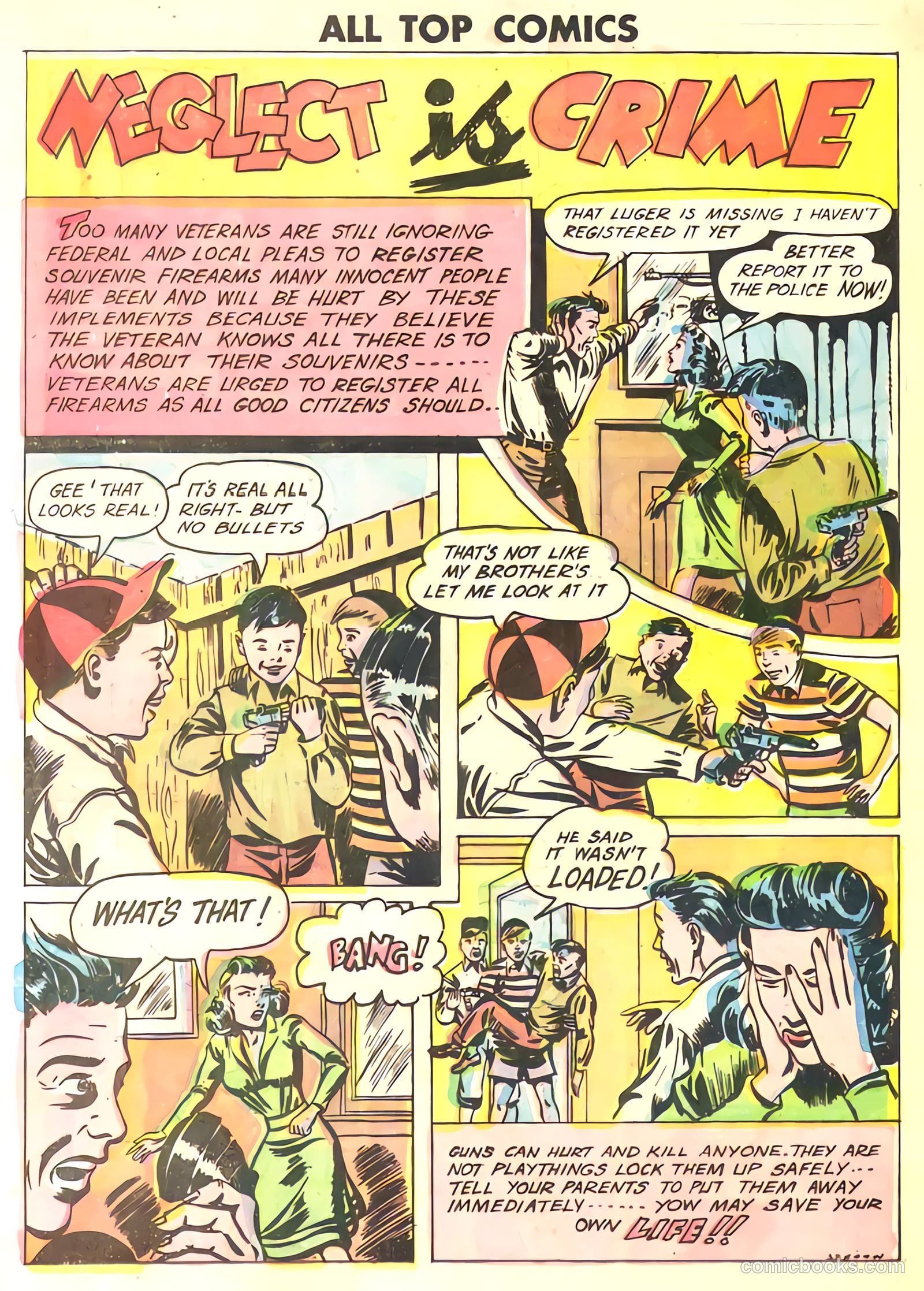 All Top Comics #14 (1948) — page 24 of 36