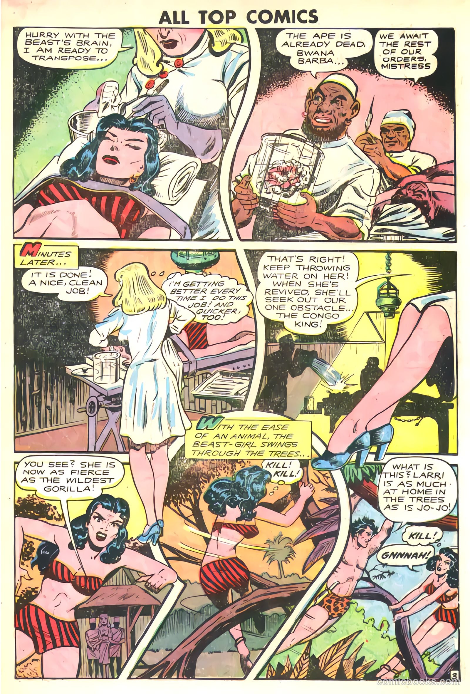 All Top Comics #14 (1948) — page 27 of 36