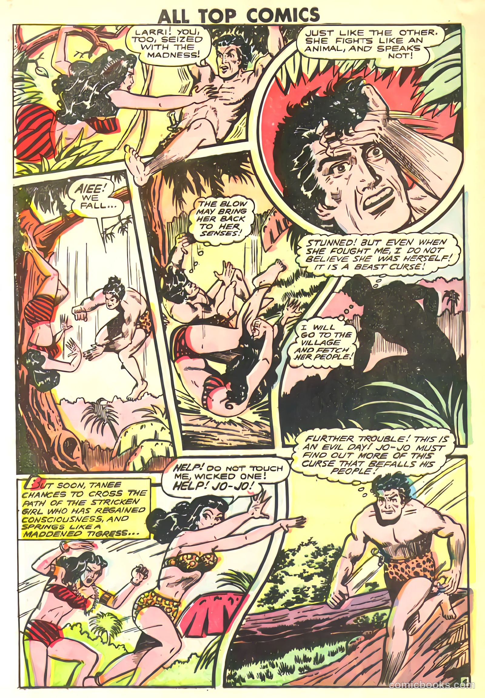 All Top Comics #14 (1948) — page 28 of 36