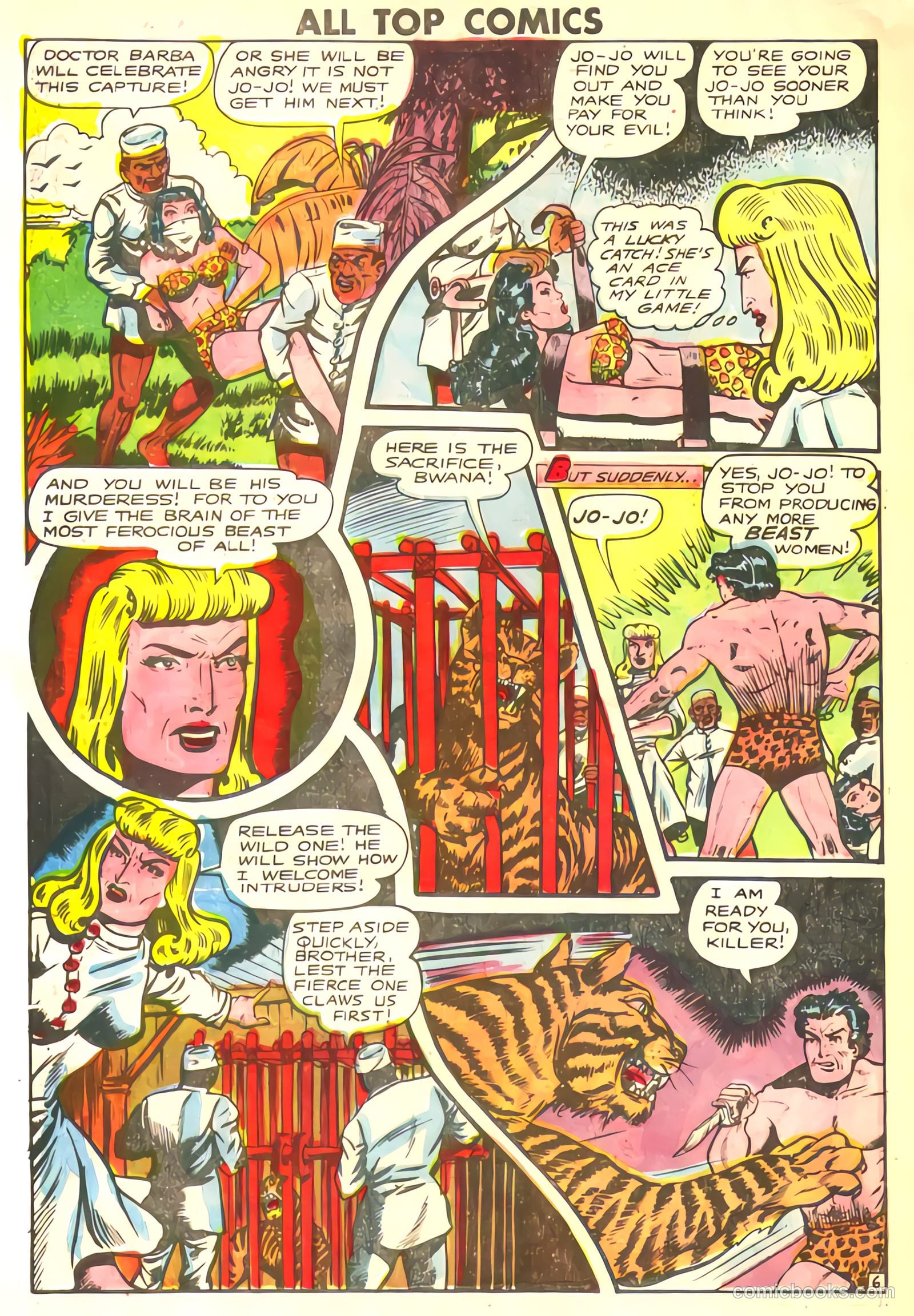 All Top Comics #14 (1948) — page 30 of 36