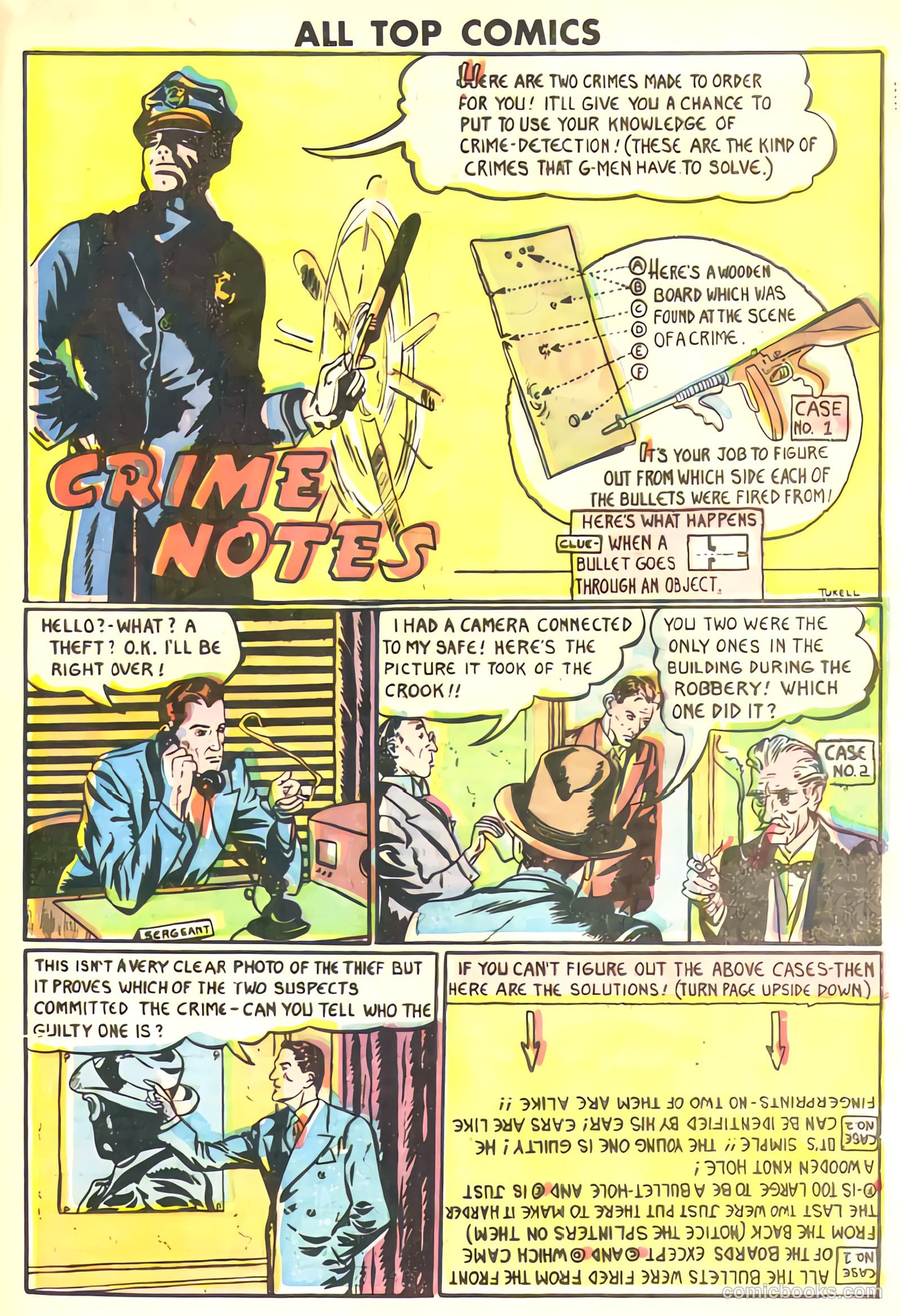 All Top Comics #14 (1948) — page 34 of 36