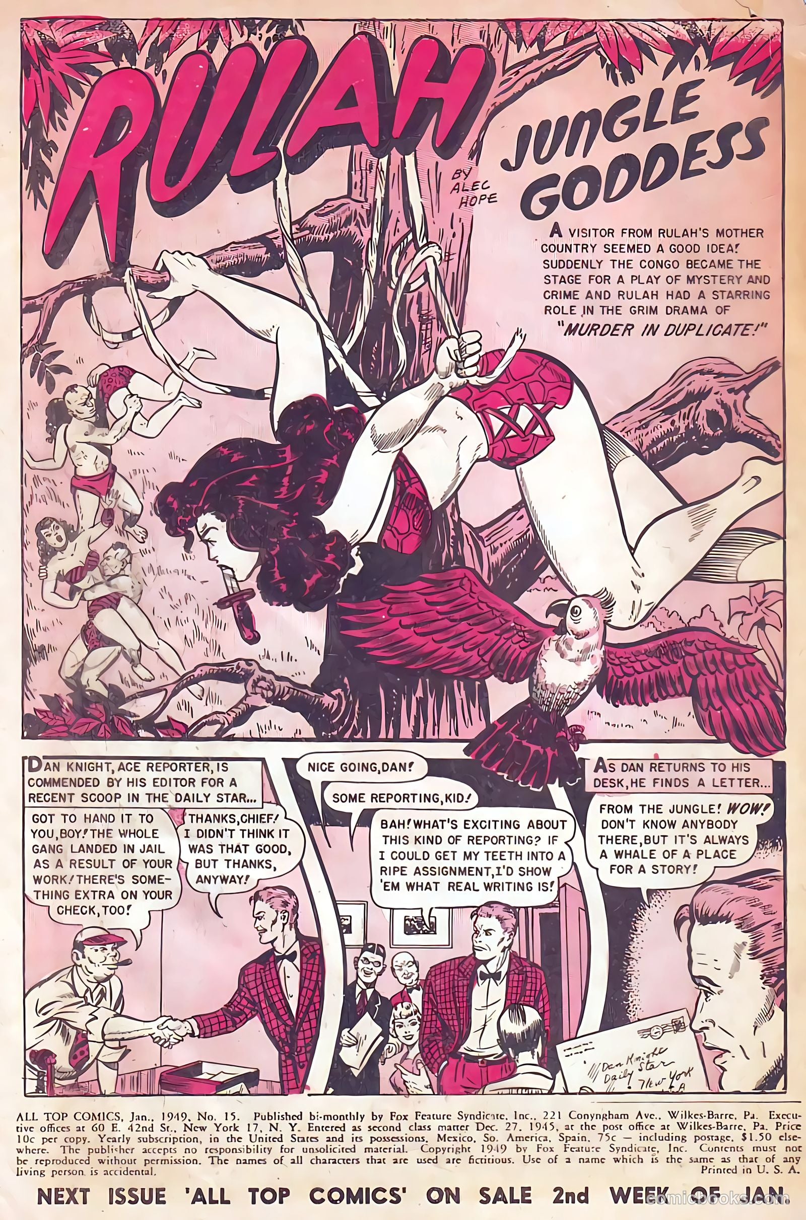 All Top Comics #15 (1949) — page 2 of 36