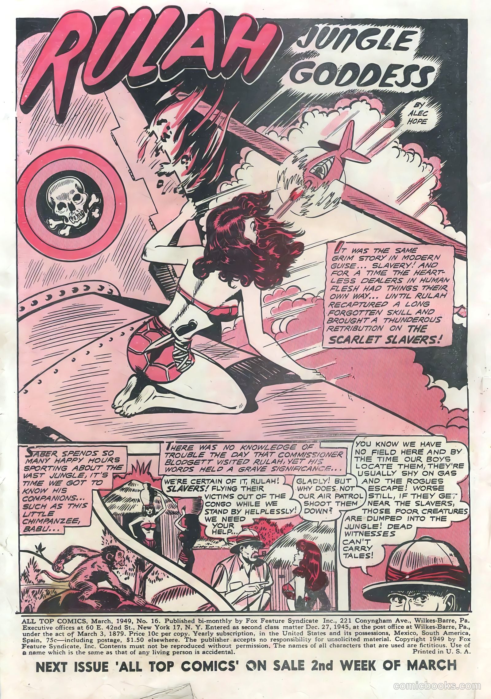All Top Comics #16 (1949) — page 2 of 36