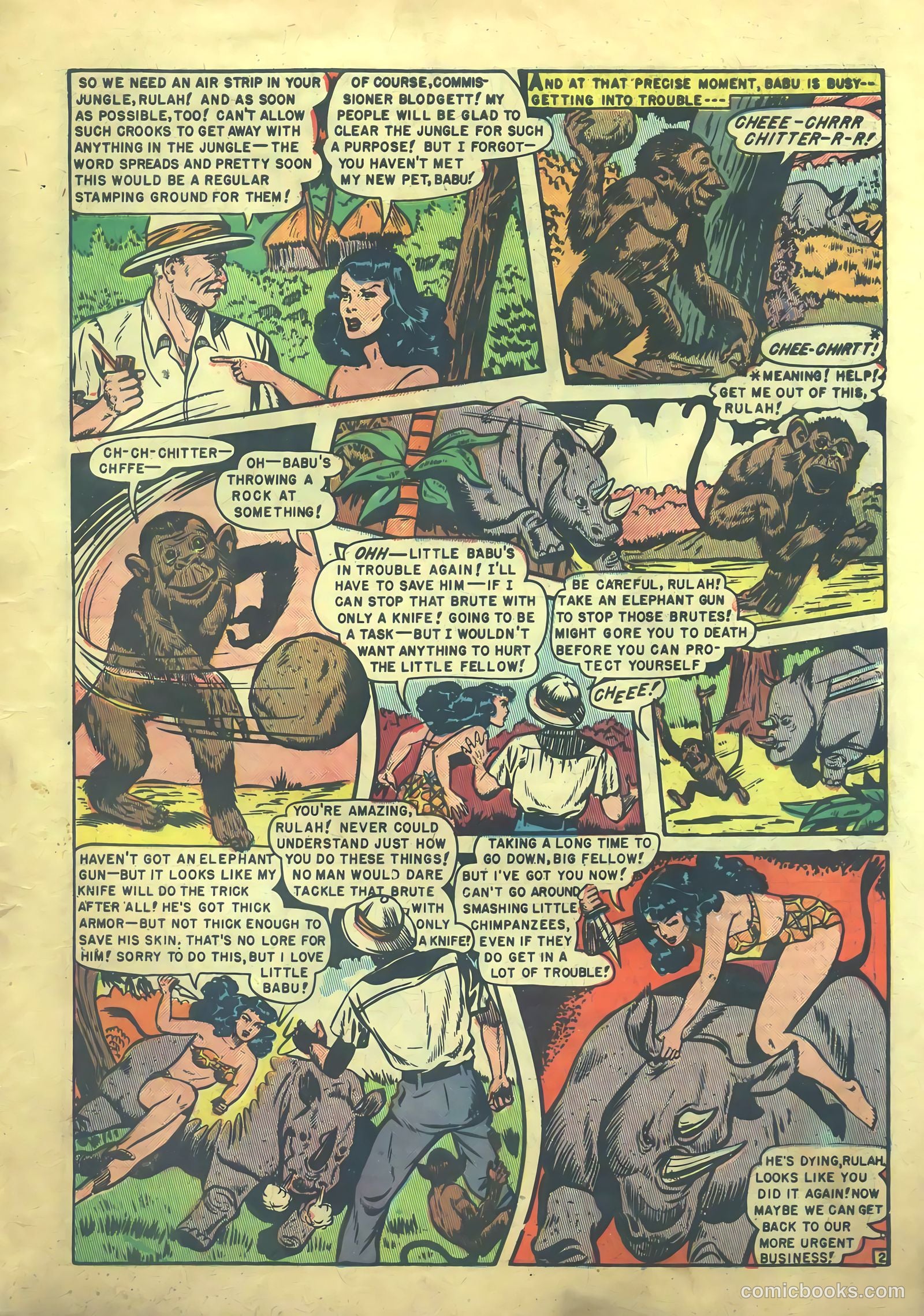 All Top Comics #16 (1949) — page 3 of 36