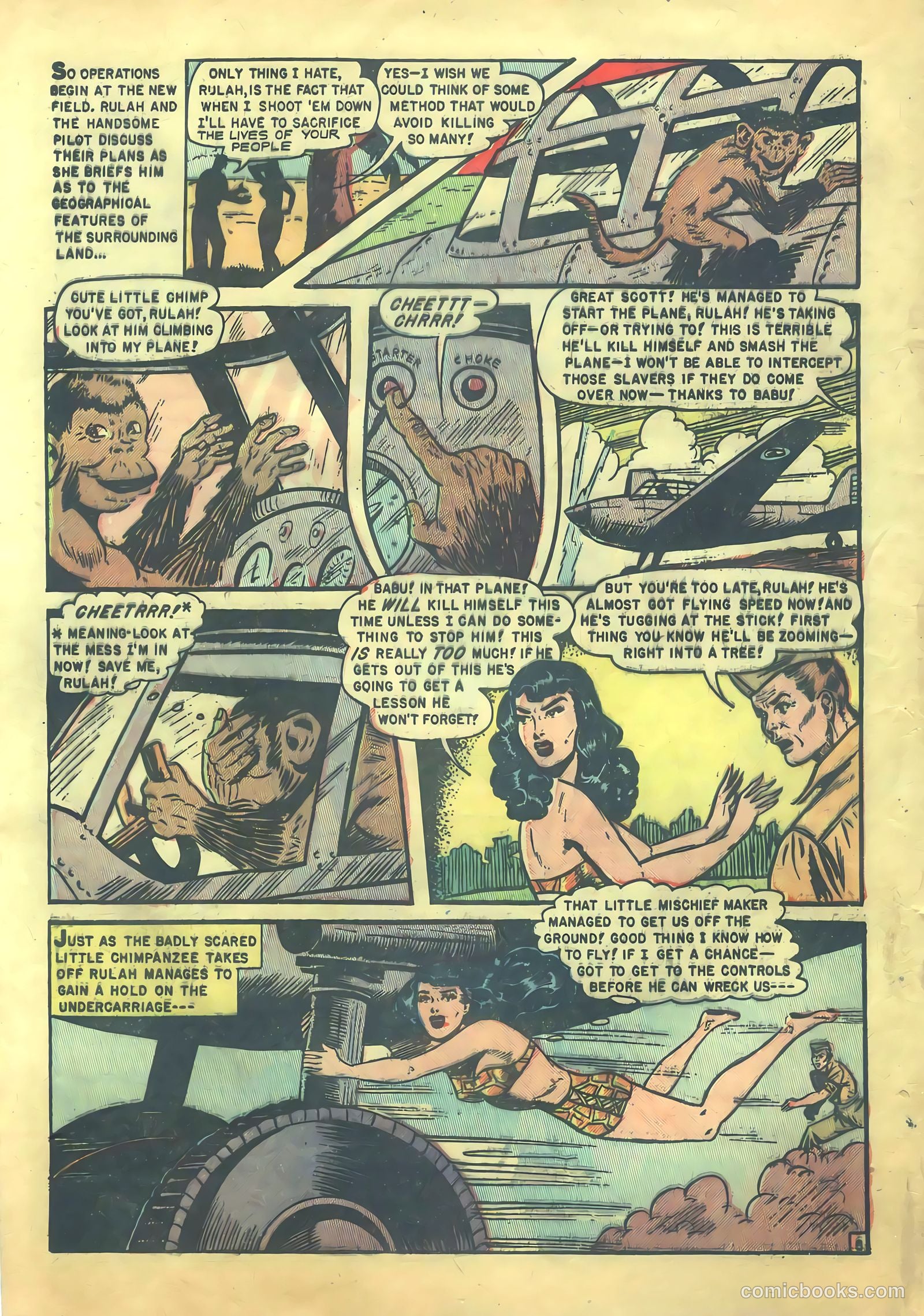 All Top Comics #16 (1949) — page 6 of 36