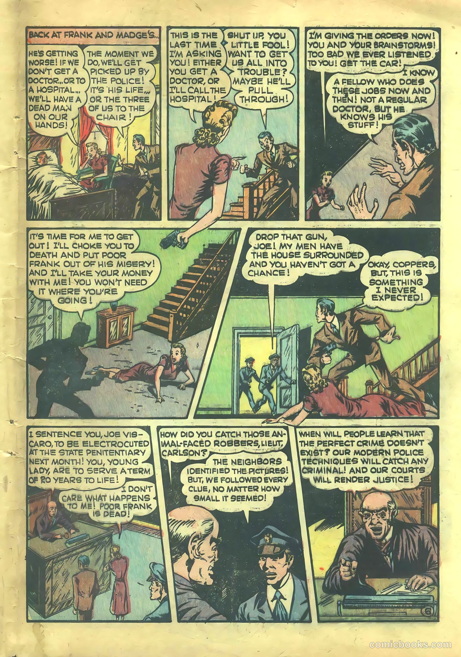 All Top Comics #16 (1949) — page 31 of 36