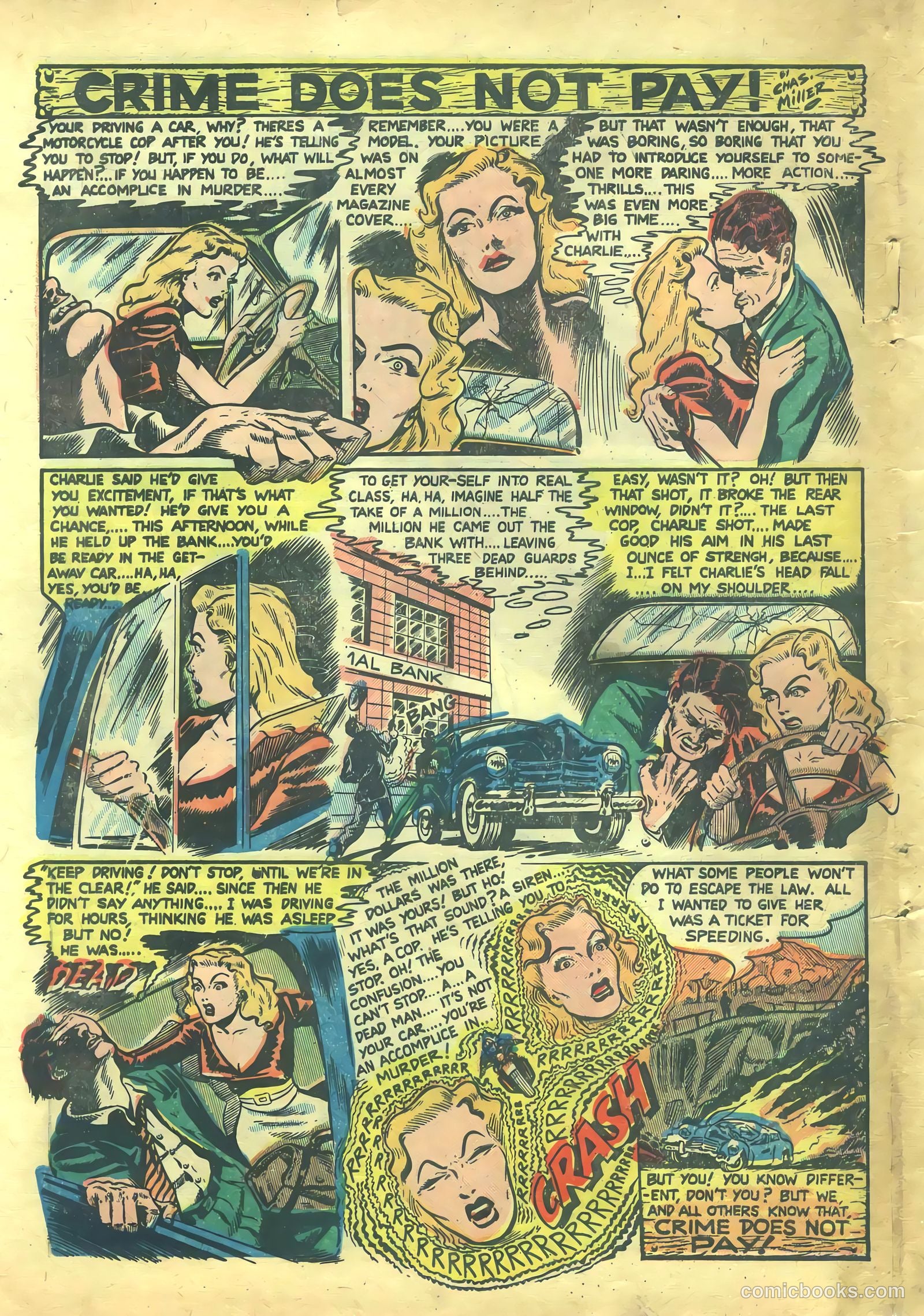 All Top Comics #16 (1949) — page 32 of 36