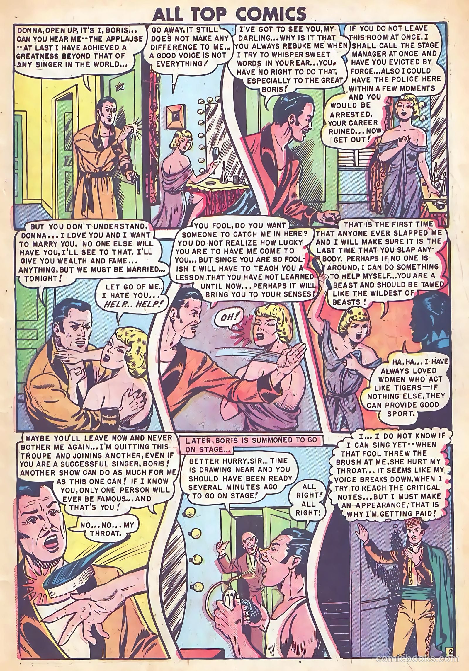 All Top Comics #17 (1949) — page 3 of 36