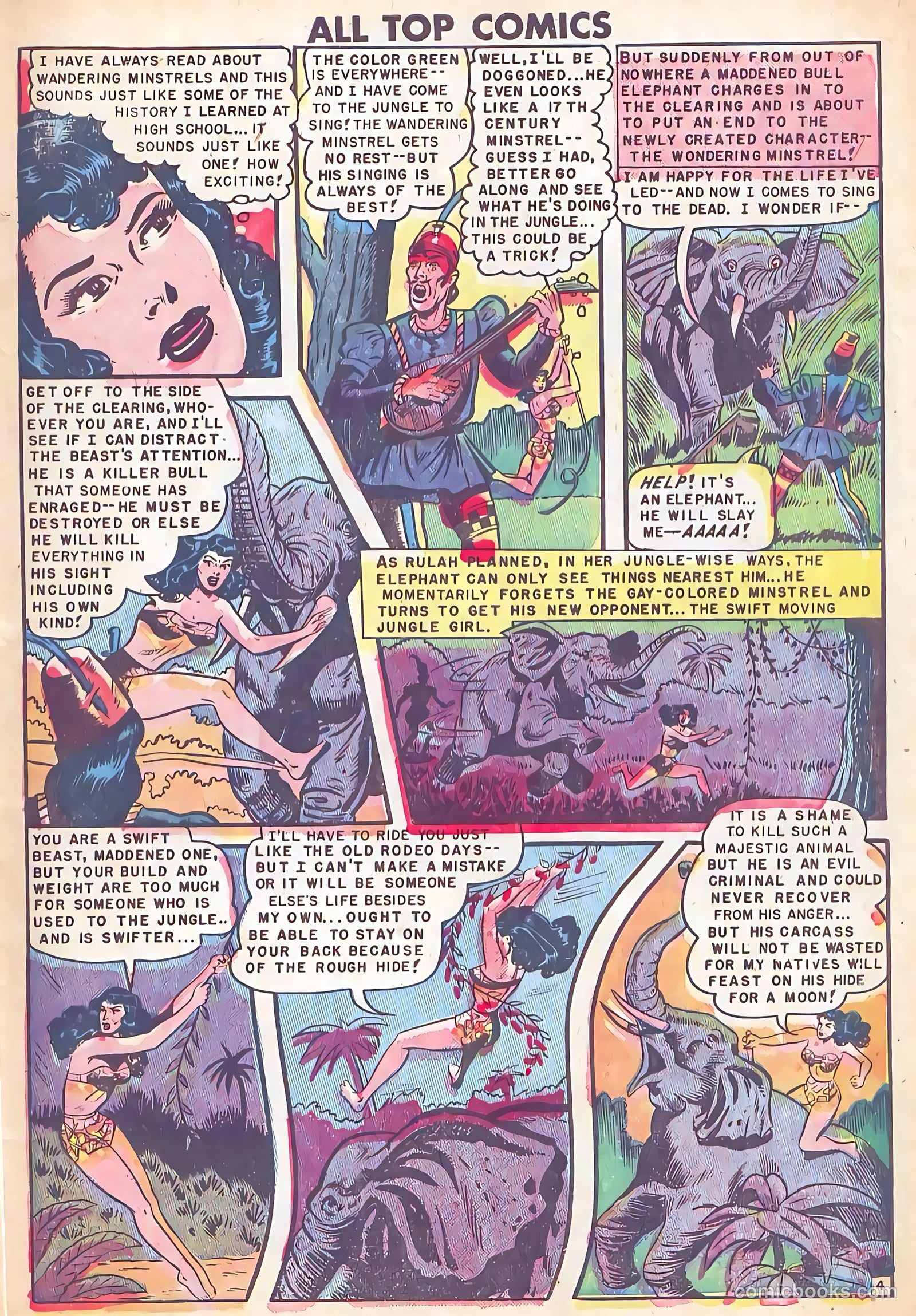 All Top Comics #17 (1949) — page 5 of 36