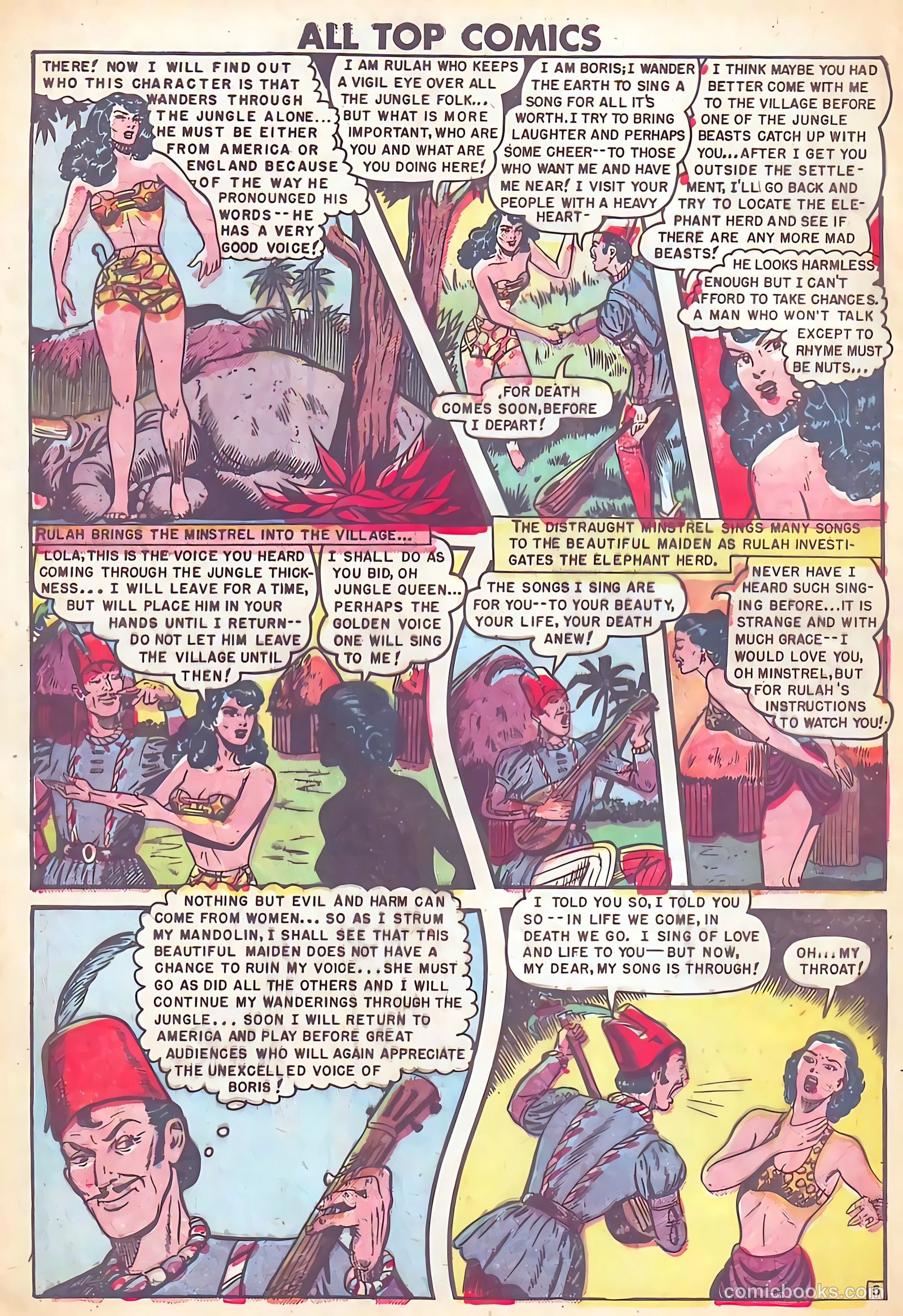 All Top Comics #17 (1949) — page 6 of 36