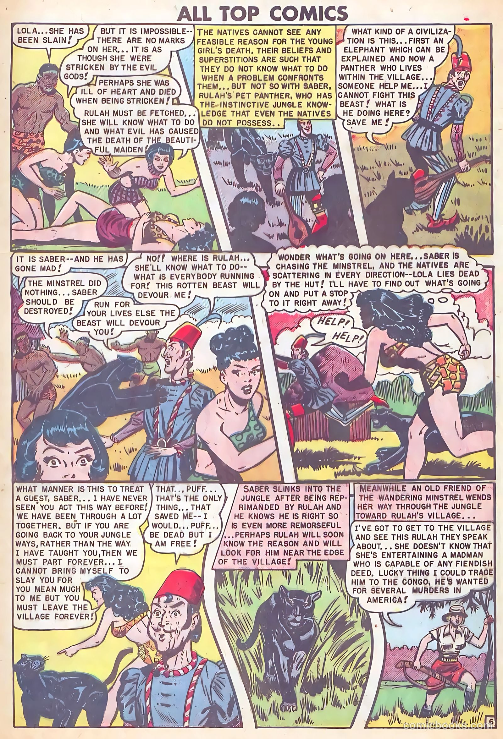 All Top Comics #17 (1949) — page 7 of 36