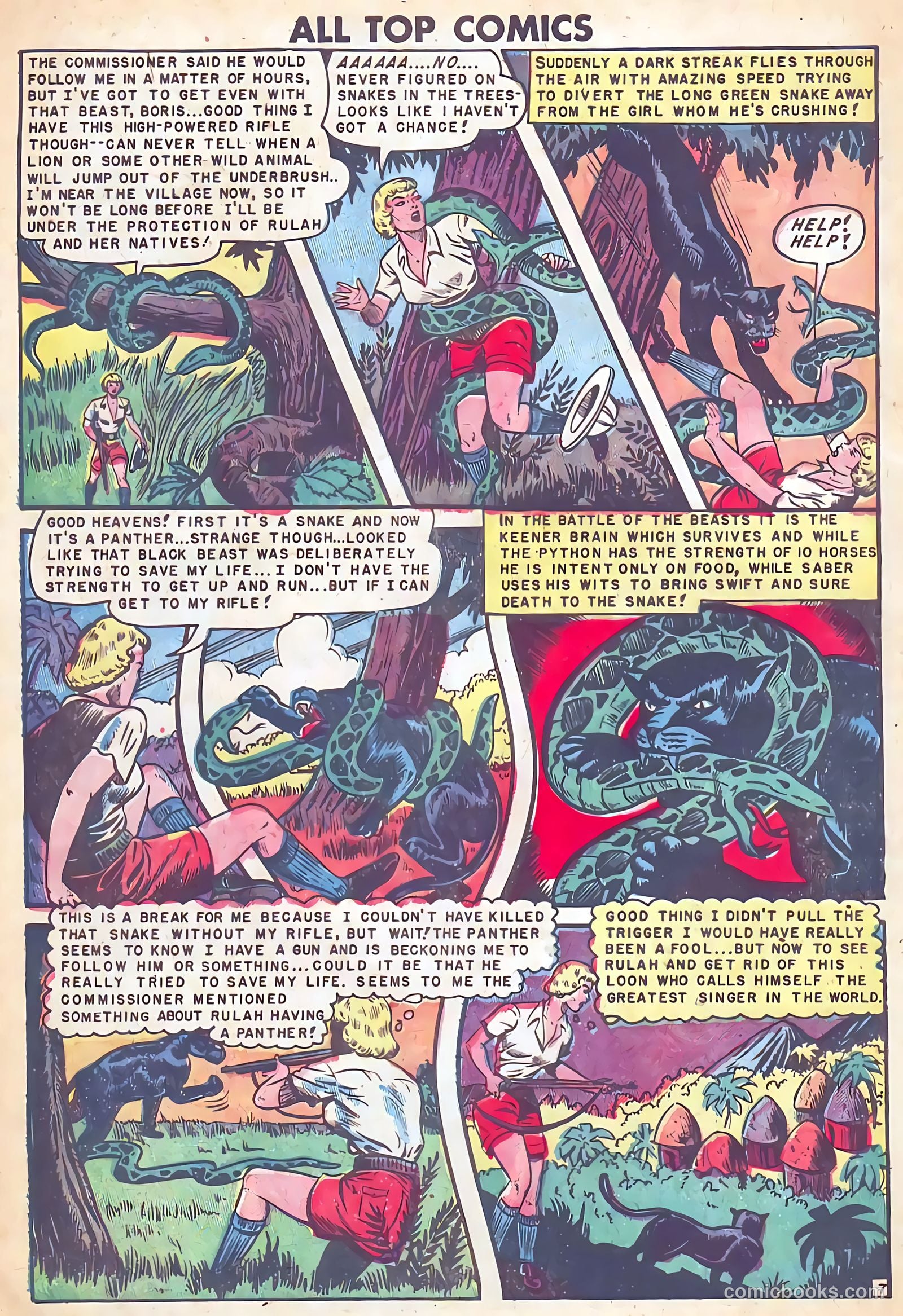 All Top Comics #17 (1949) — page 8 of 36