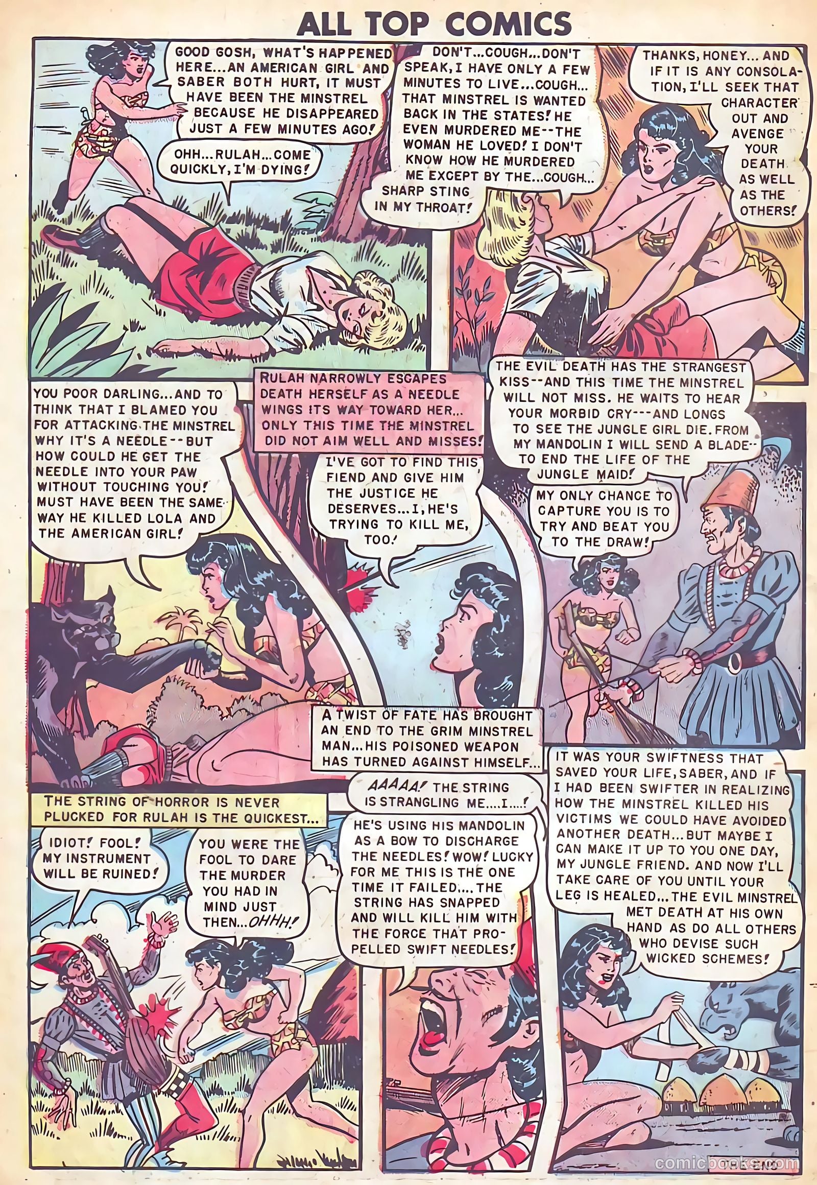 All Top Comics #17 (1949) — page 10 of 36