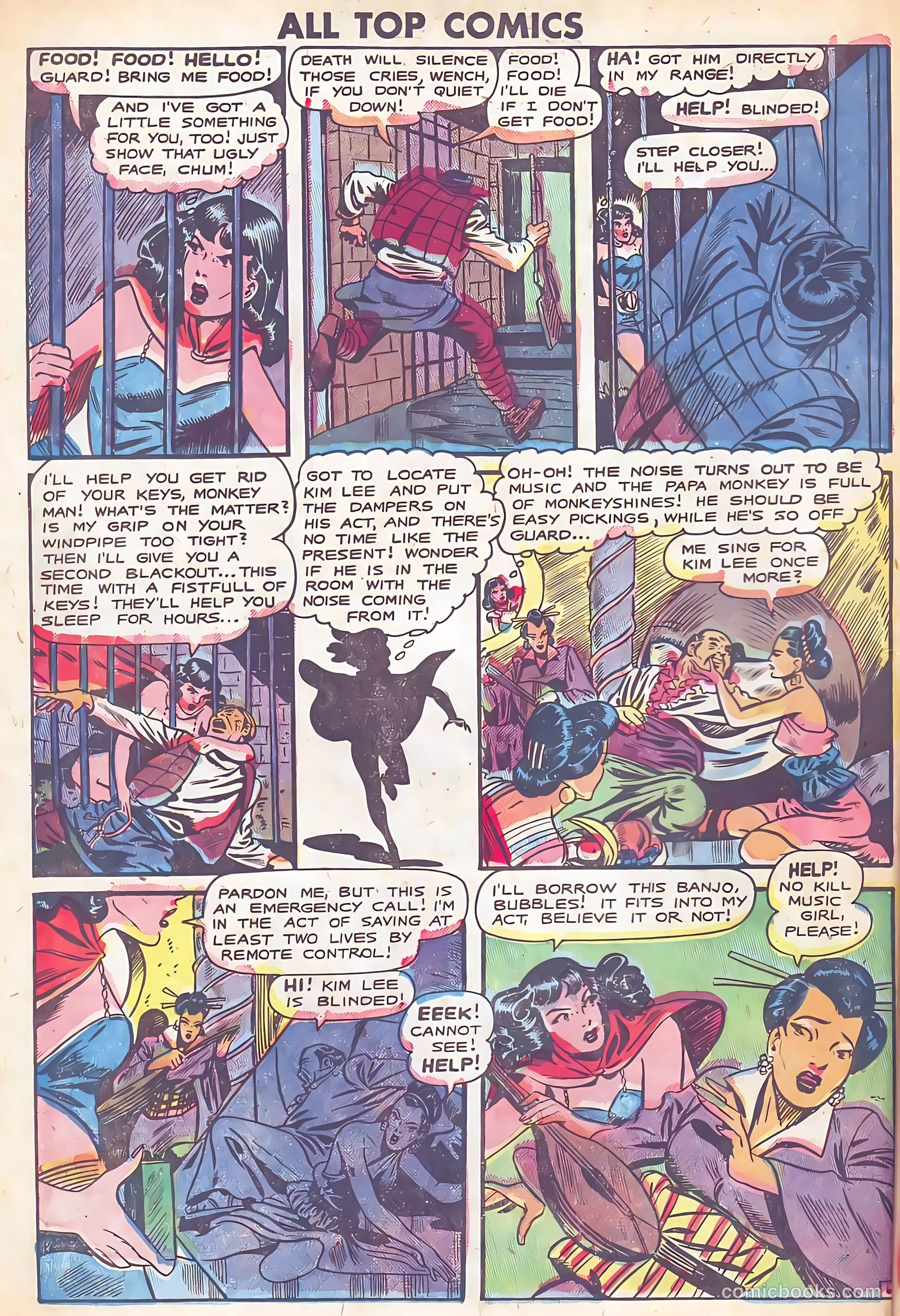 All Top Comics #17 (1949) — page 16 of 36