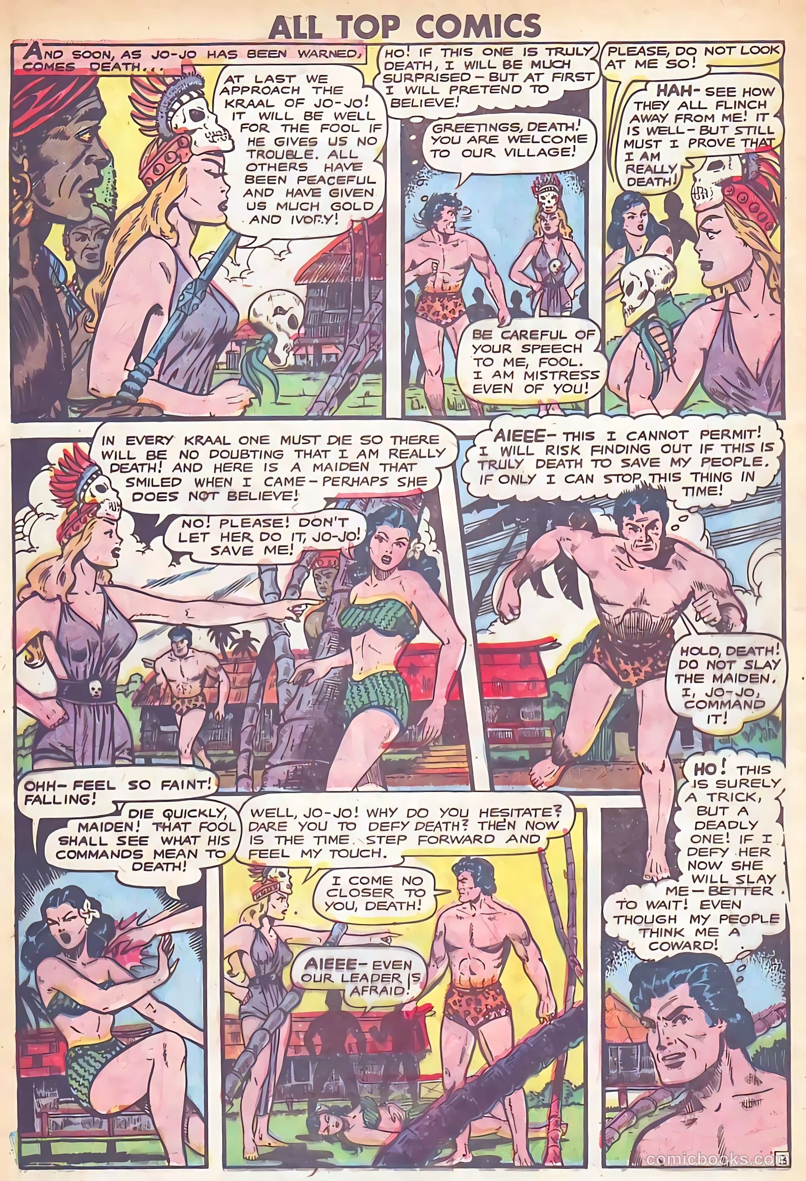 All Top Comics #17 (1949) — page 22 of 36