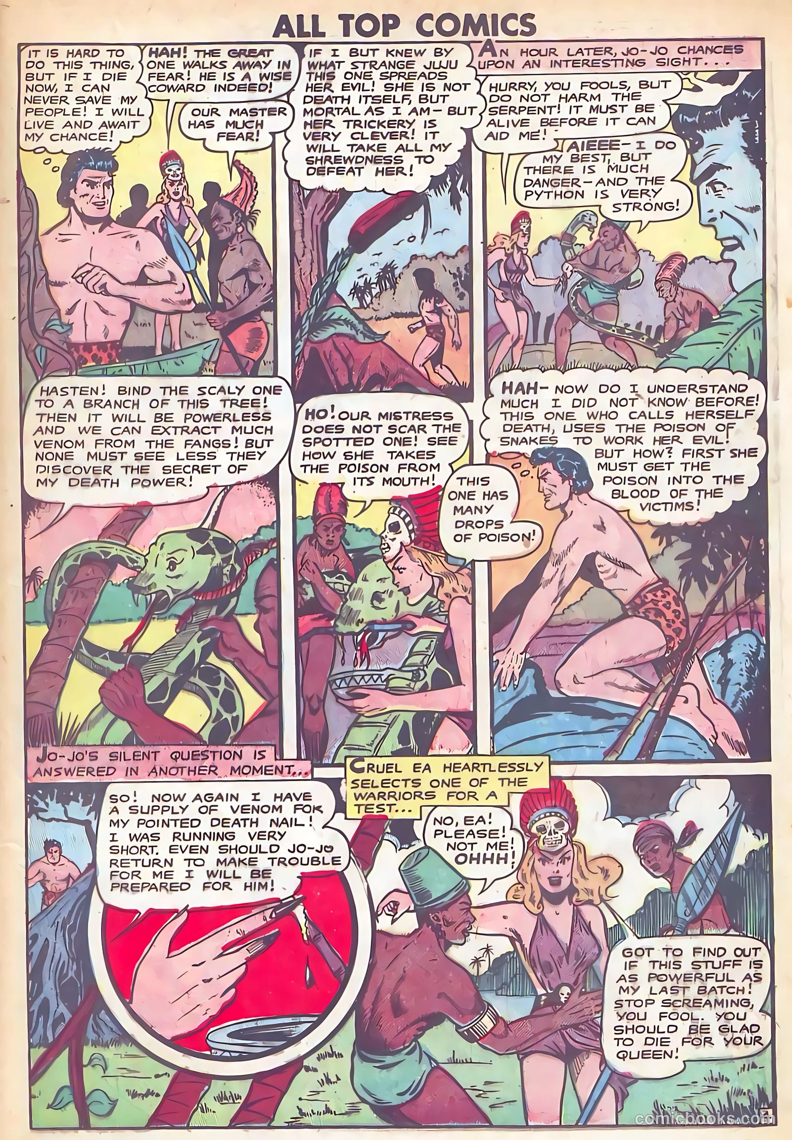 All Top Comics #17 (1949) — page 23 of 36