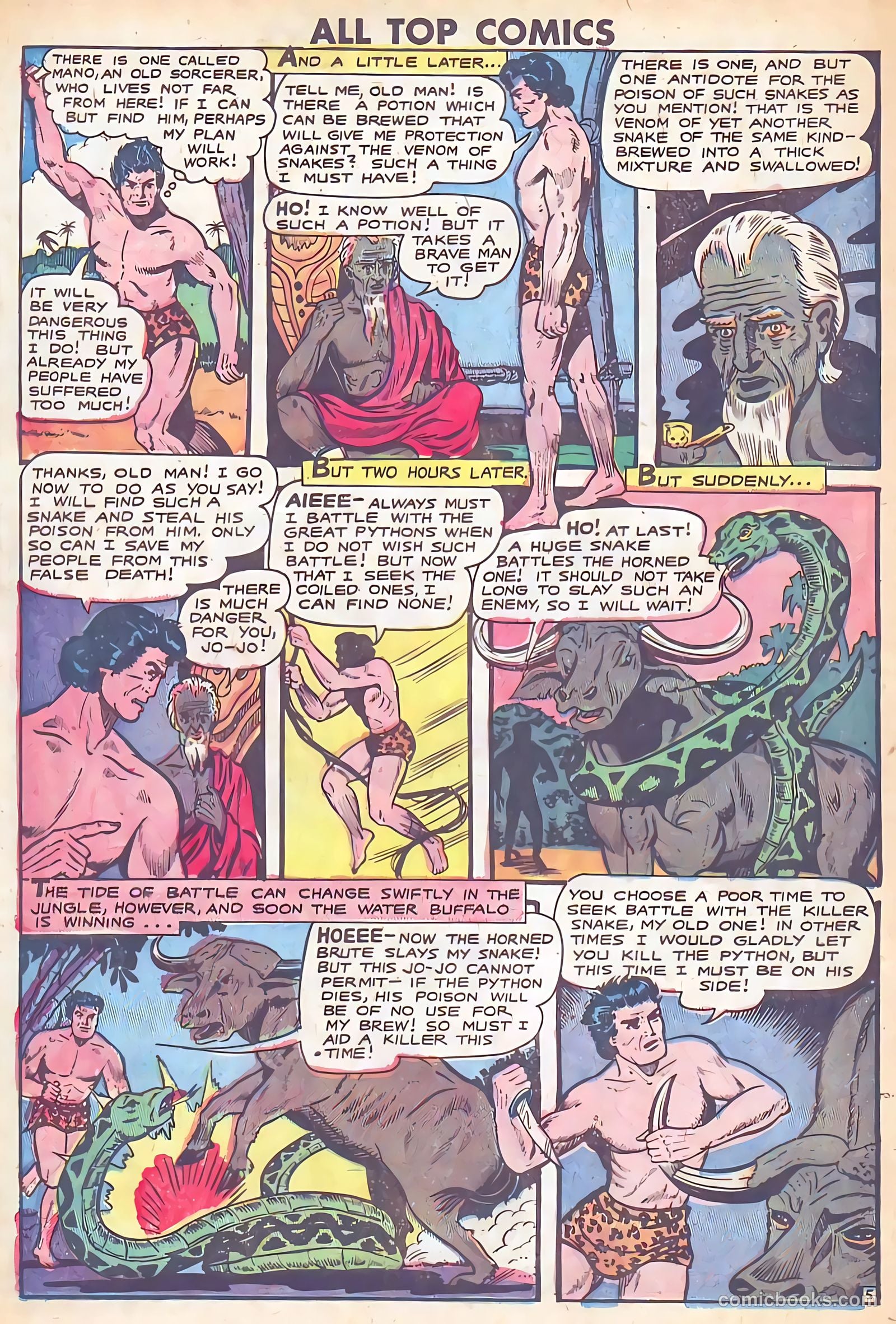 All Top Comics #17 (1949) — page 24 of 36