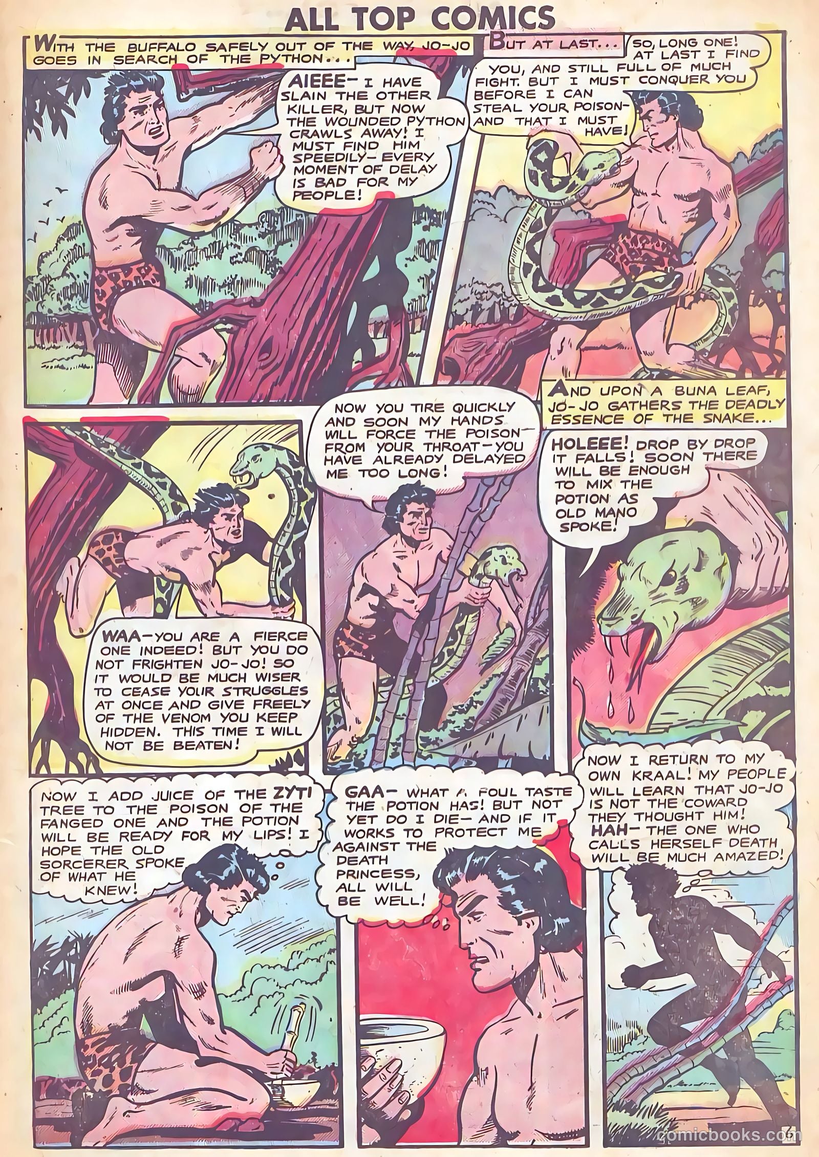 All Top Comics #17 (1949) — page 25 of 36