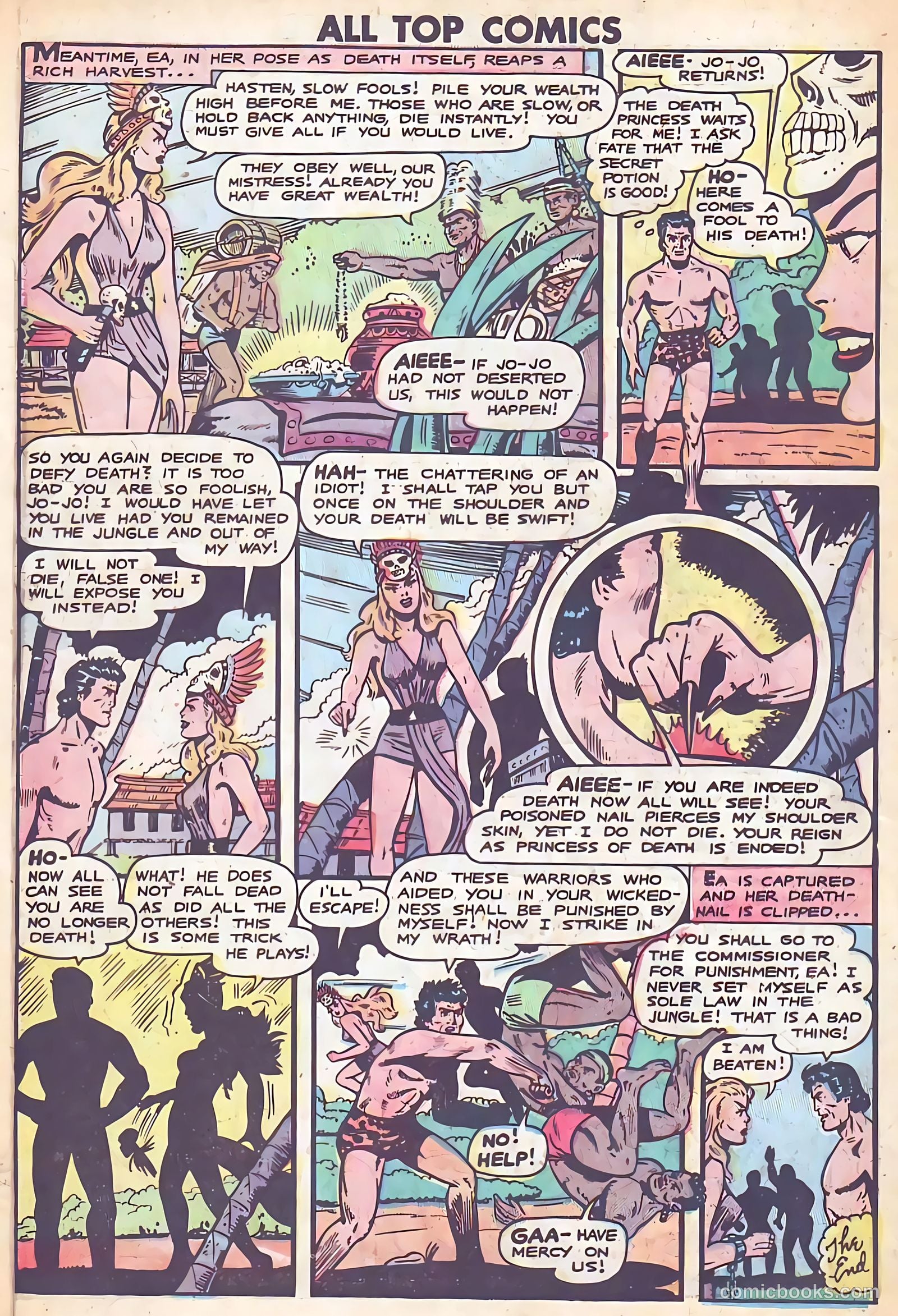 All Top Comics #17 (1949) — page 26 of 36