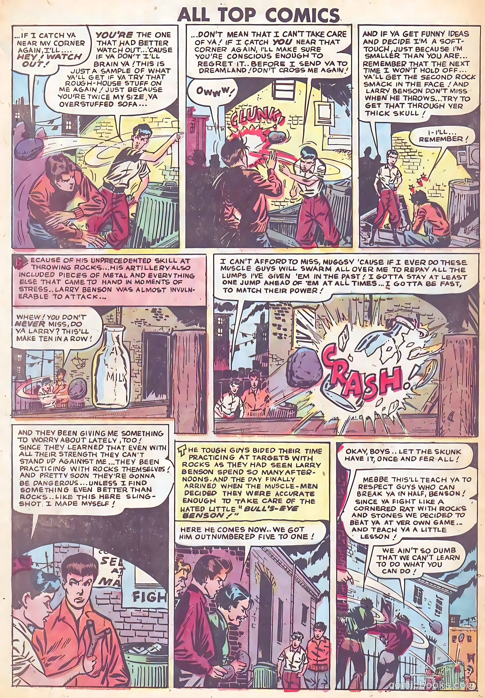 All Top Comics #17 (1949) — page 28 of 36