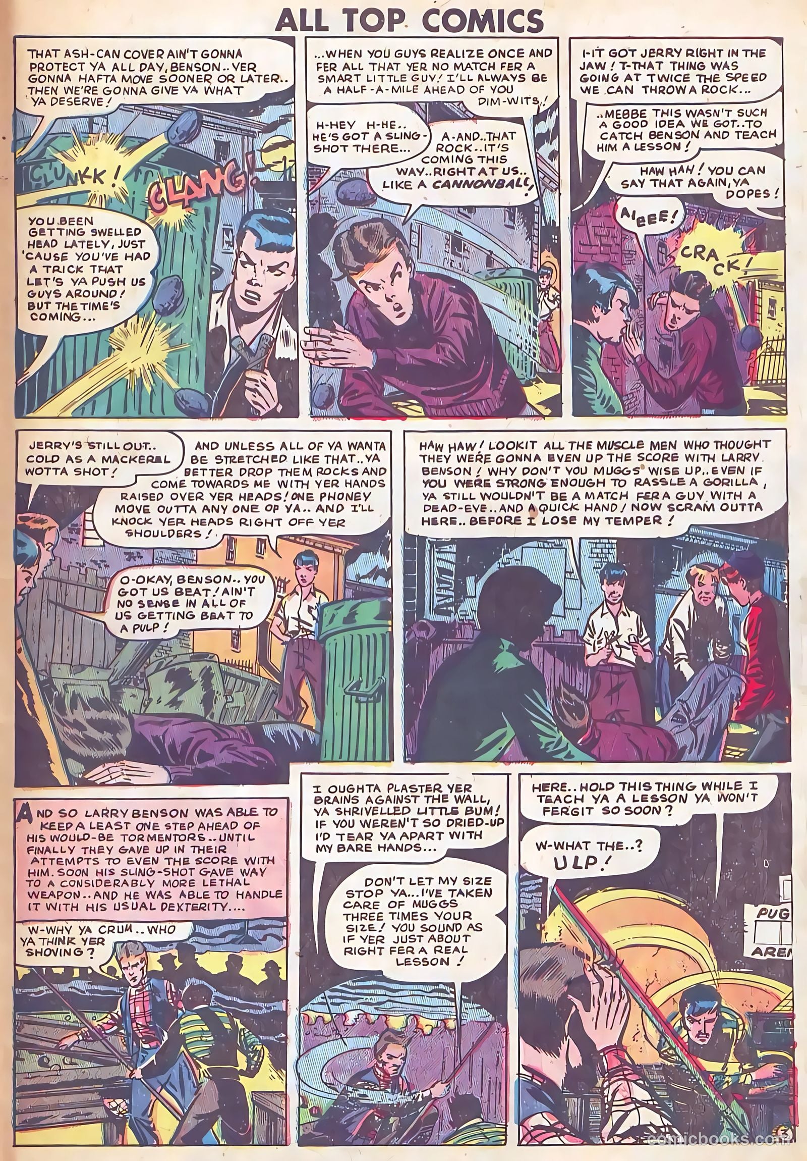 All Top Comics #17 (1949) — page 29 of 36