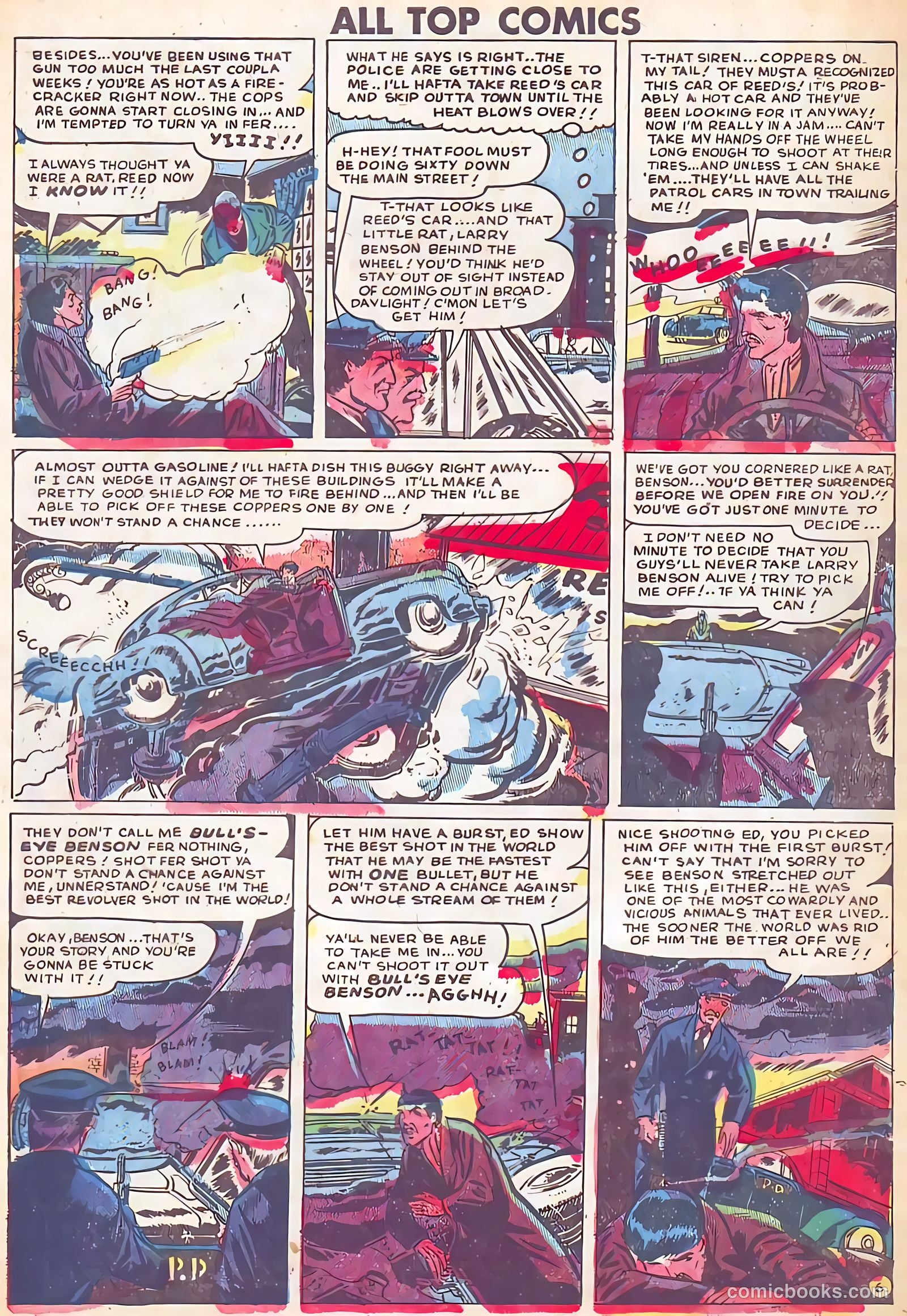 All Top Comics #17 (1949) — page 32 of 36