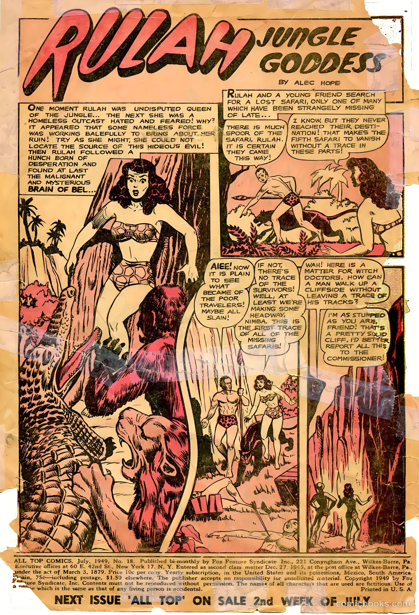 All Top Comics #18 (1949) — page 3 of 37