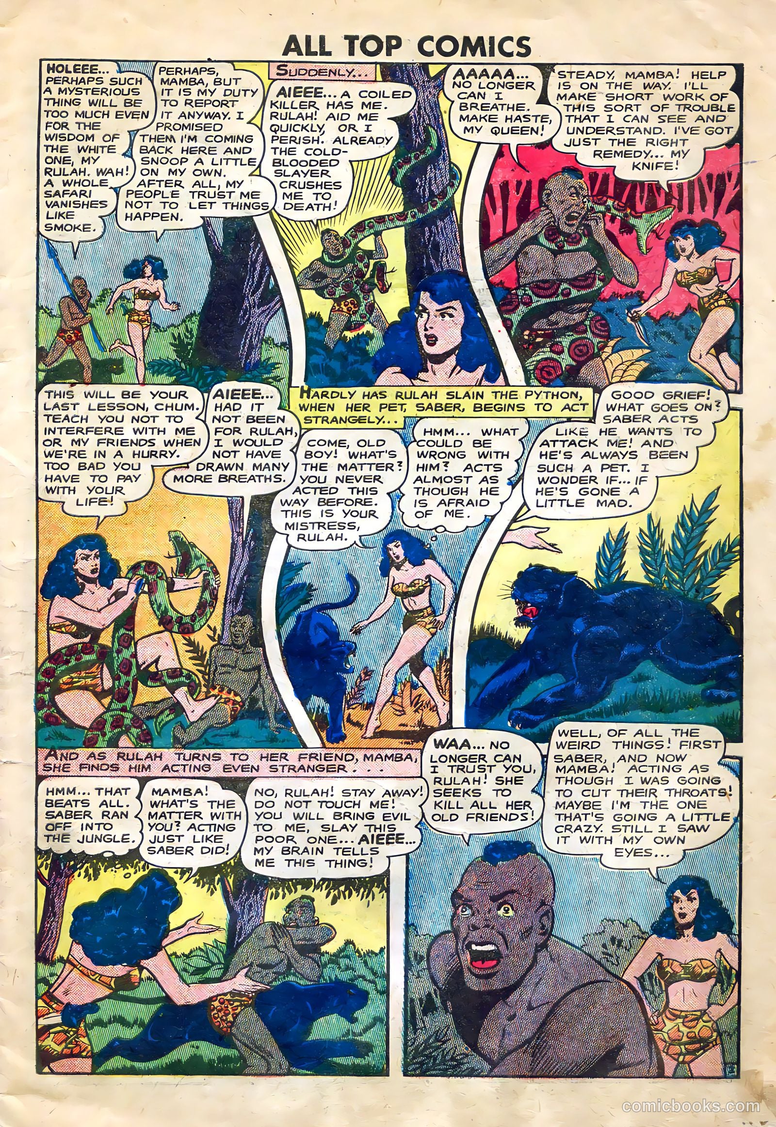All Top Comics #18 (1949) — page 4 of 37