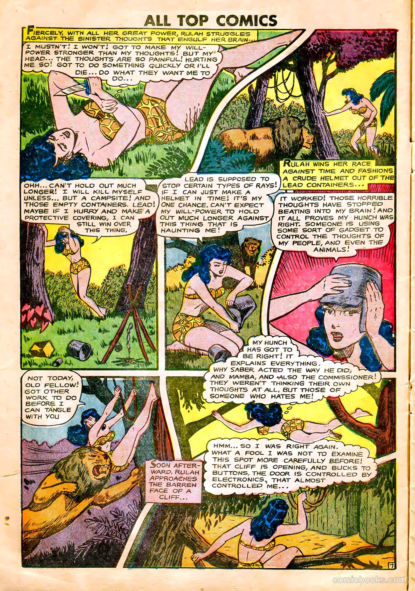 All Top Comics #18 (1949) — page 9 of 37