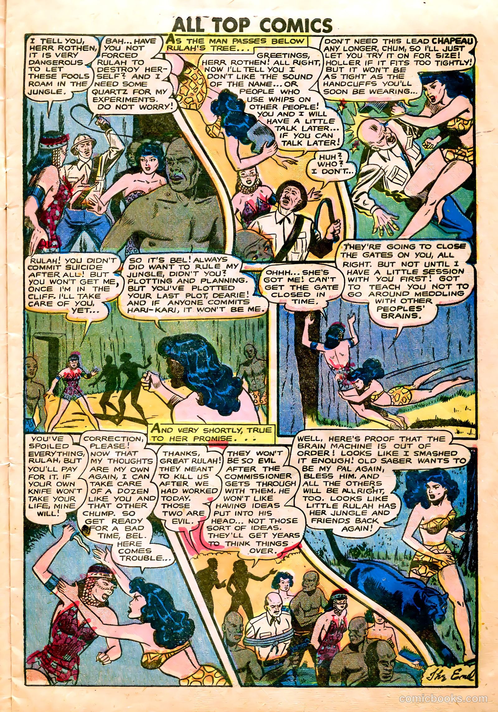 All Top Comics #18 (1949) — page 10 of 37
