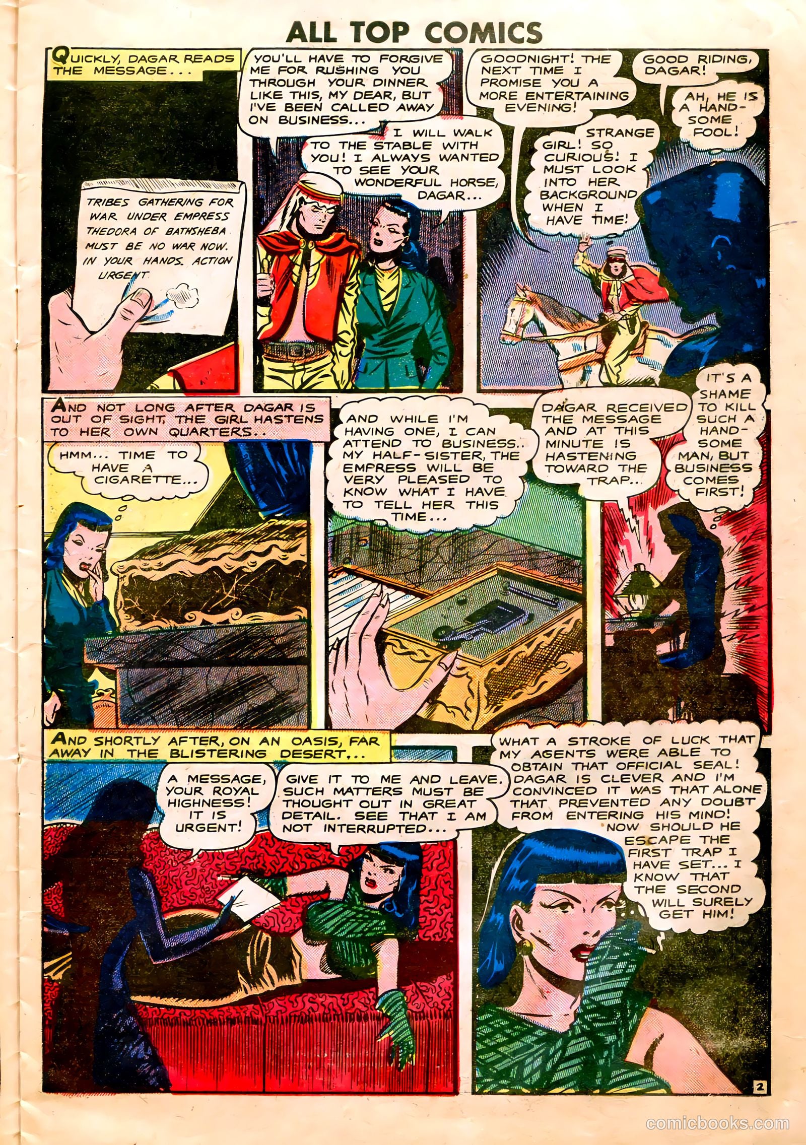 All Top Comics #18 (1949) — page 12 of 37