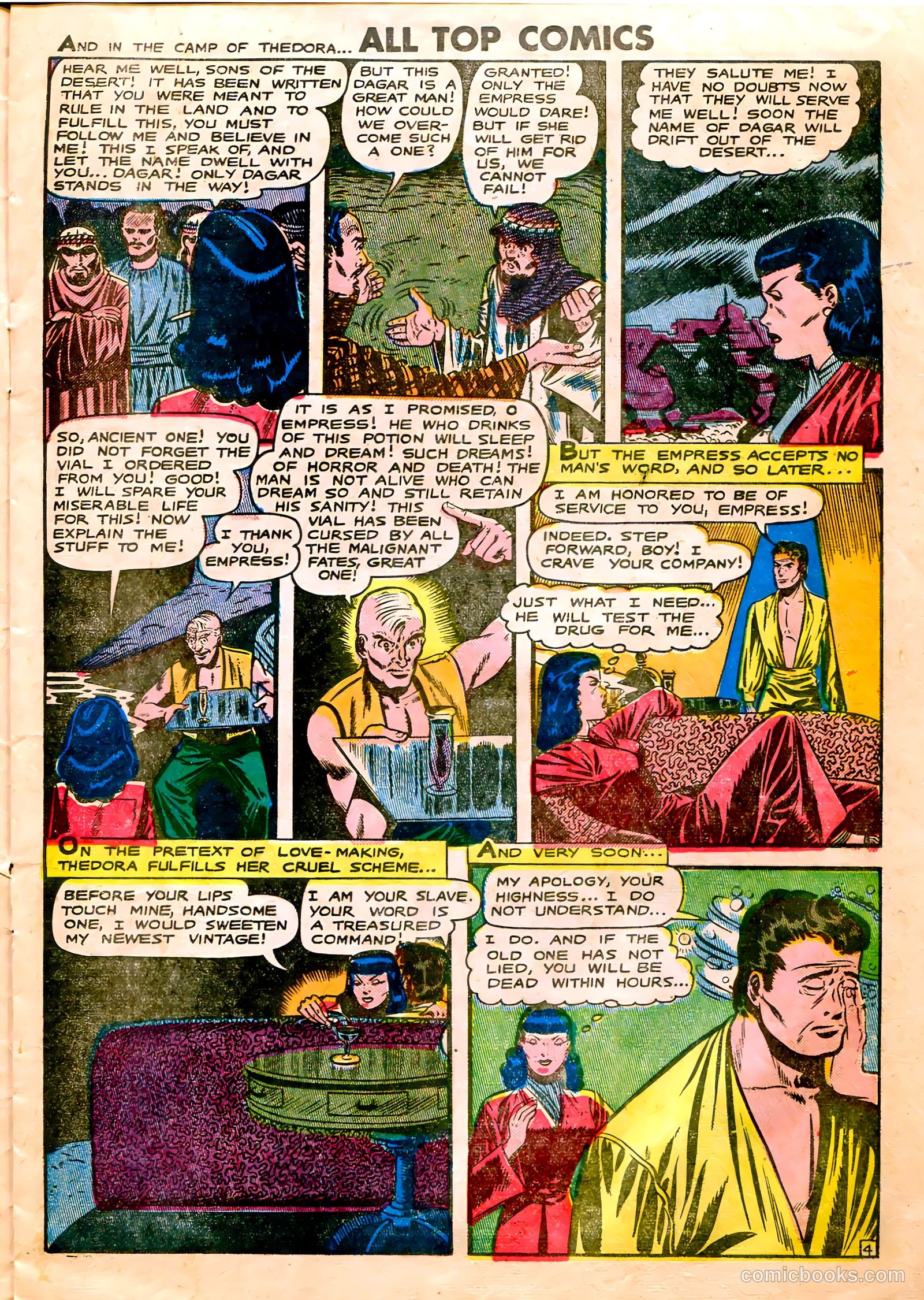 All Top Comics #18 (1949) — page 14 of 37