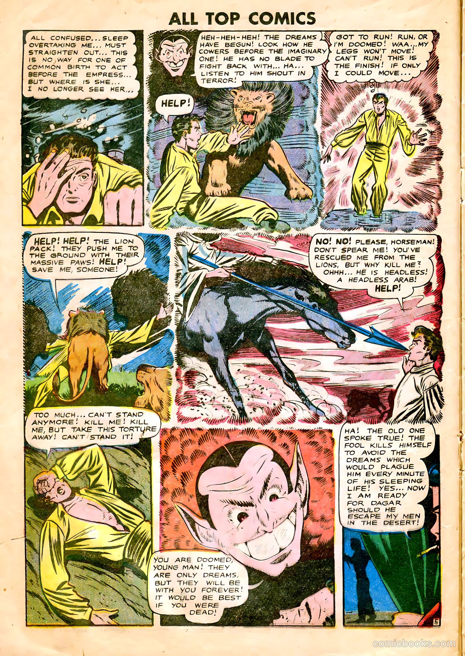 All Top Comics #18 (1949) — page 15 of 37