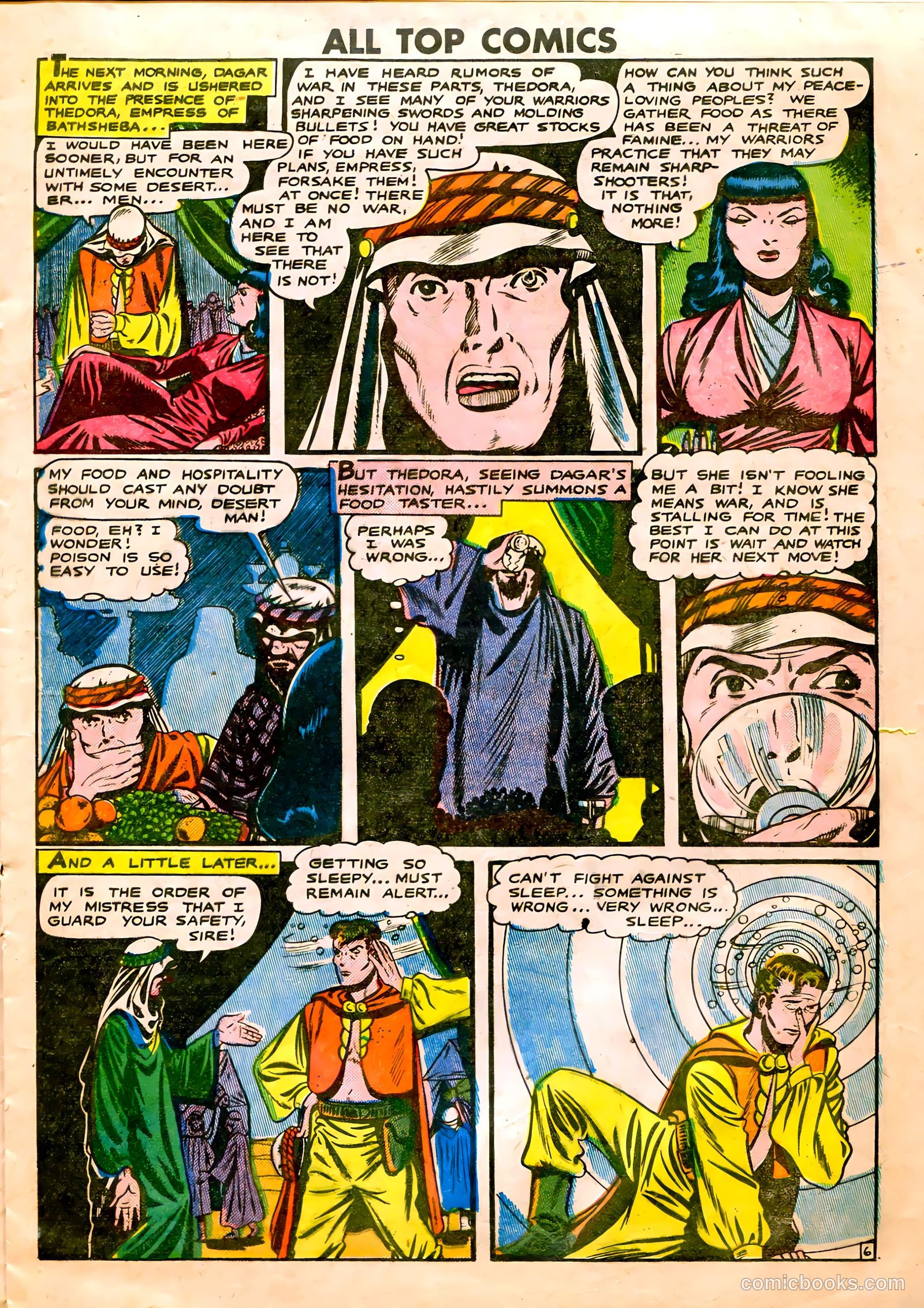 All Top Comics #18 (1949) — page 16 of 37