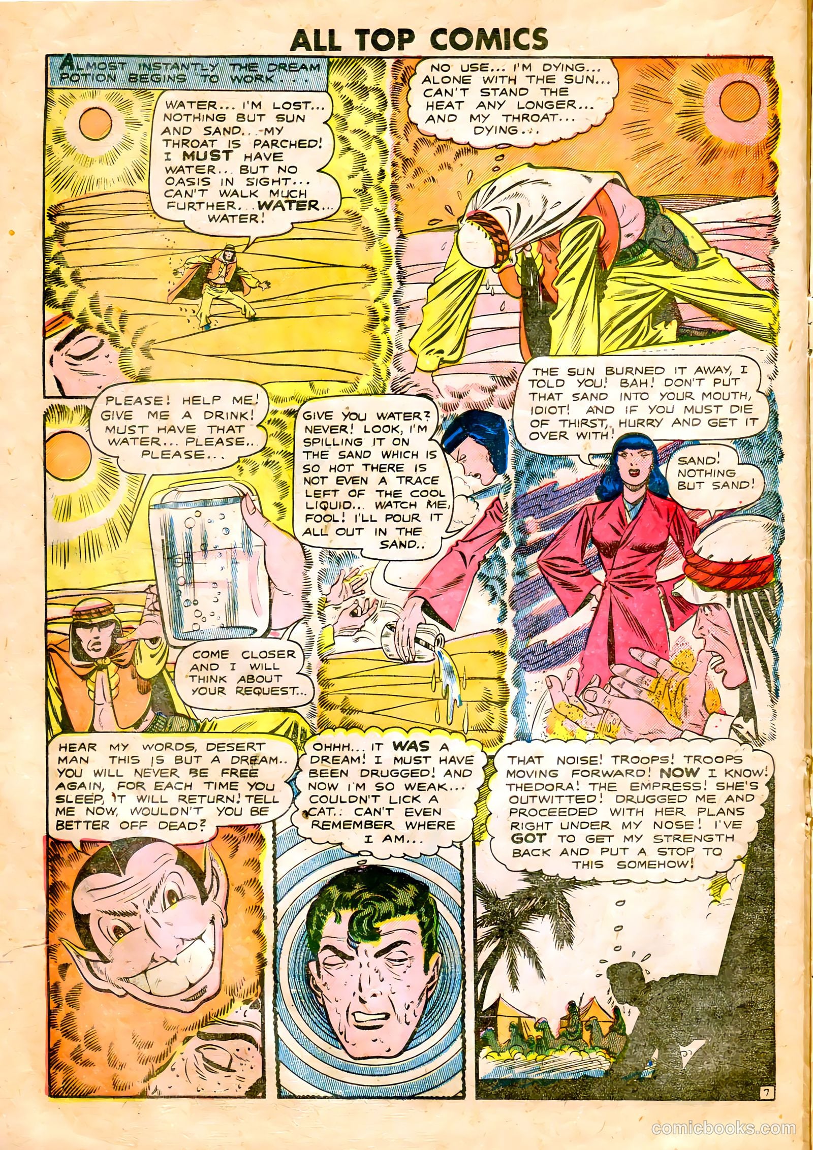 All Top Comics #18 (1949) — page 17 of 37