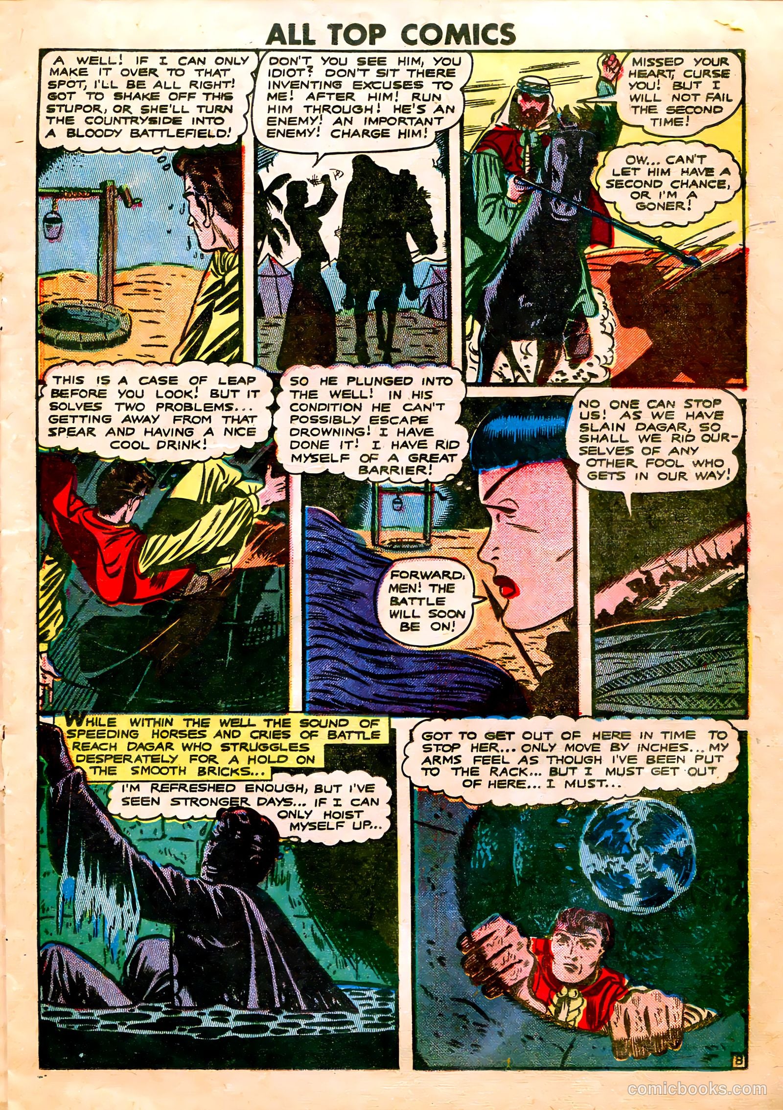 All Top Comics #18 (1949) — page 18 of 37