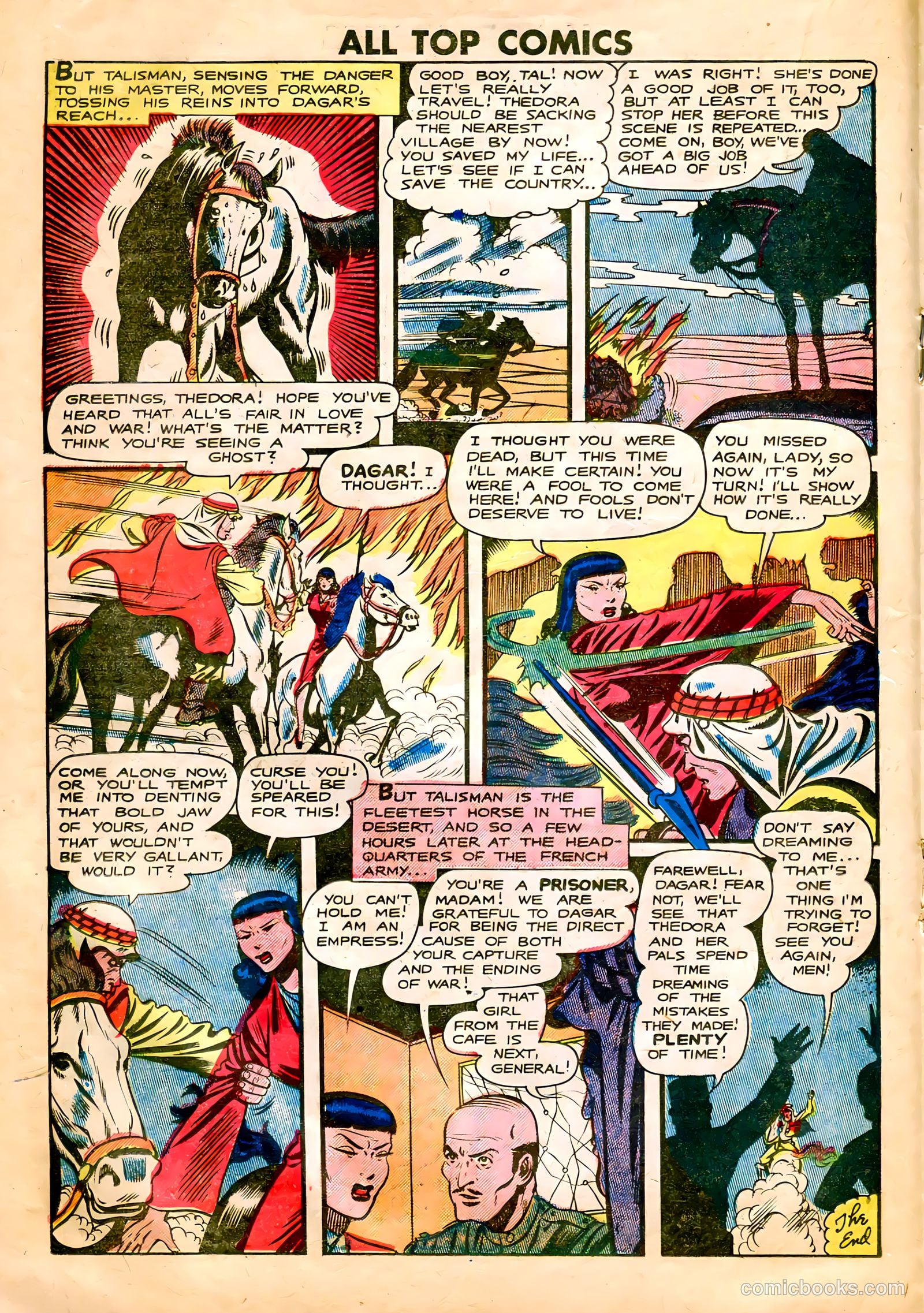 All Top Comics #18 (1949) — page 19 of 37