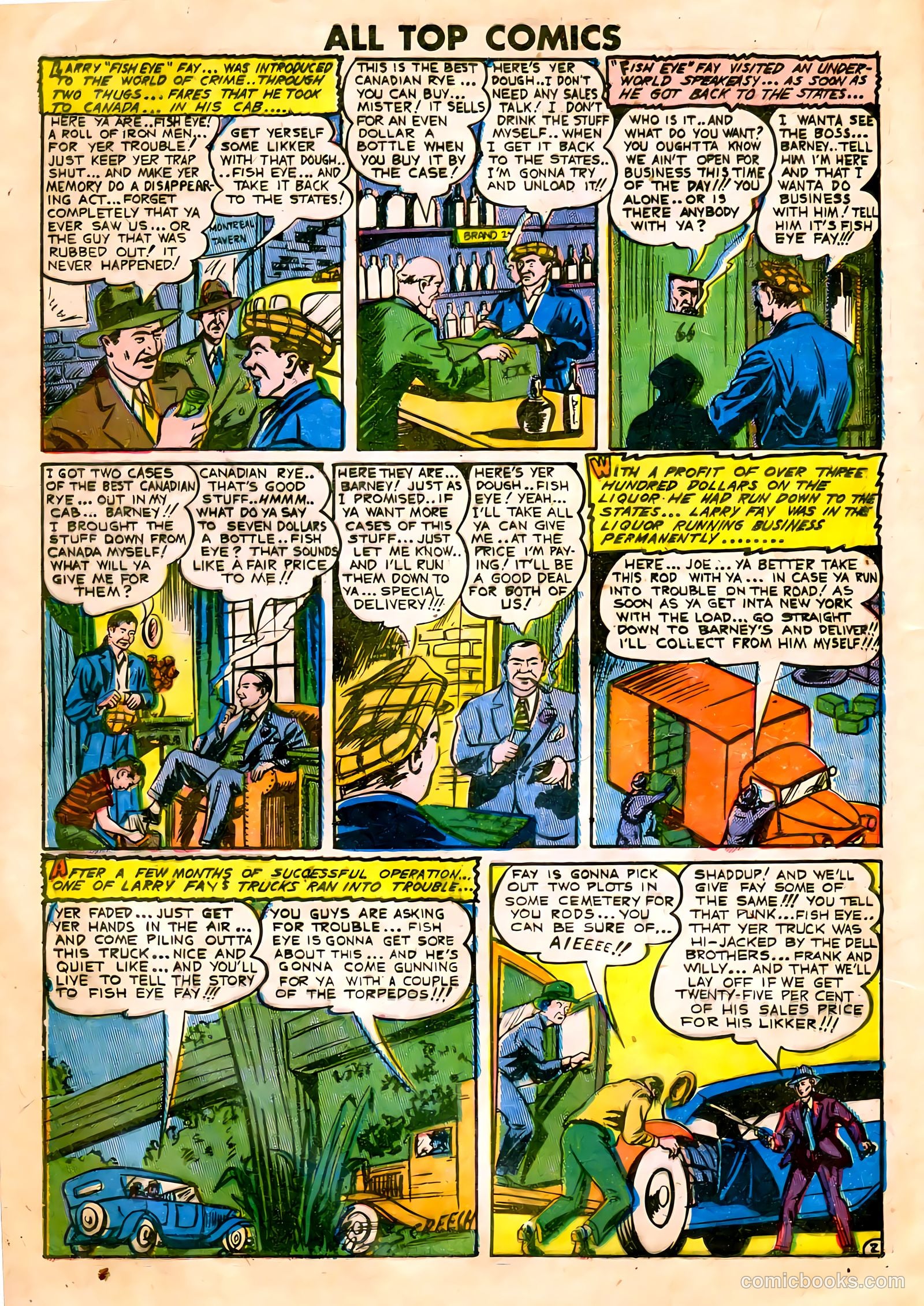 All Top Comics #18 (1949) — page 23 of 37