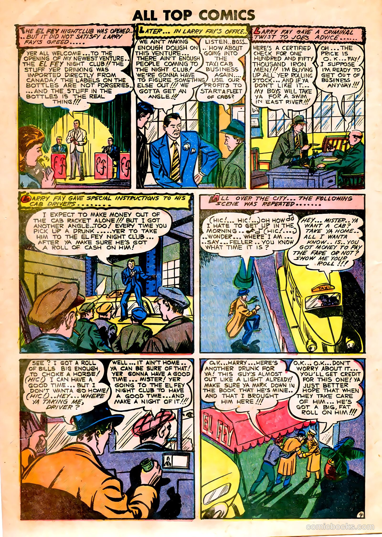 All Top Comics #18 (1949) — page 25 of 37