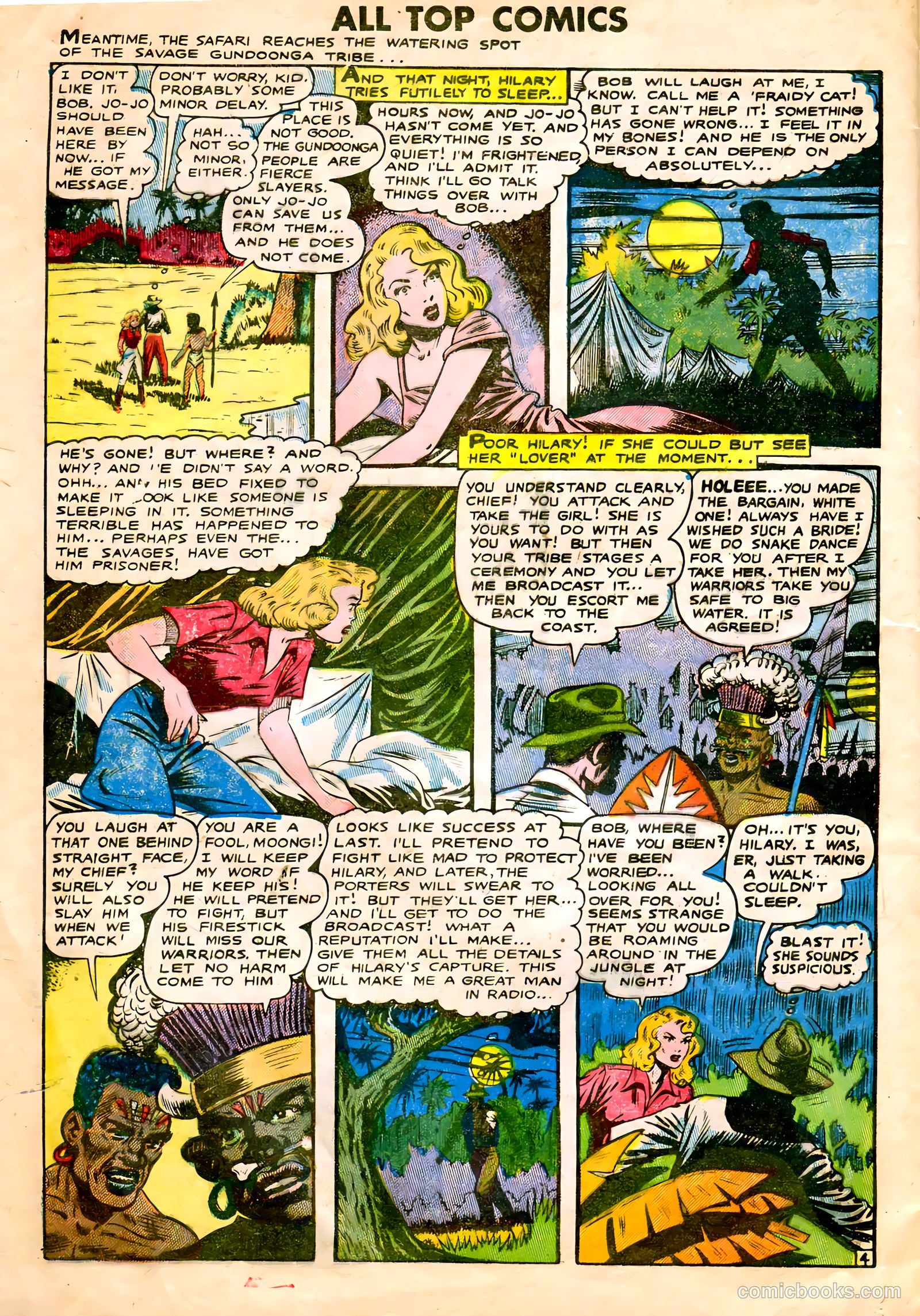 All Top Comics #18 (1949) — page 31 of 37